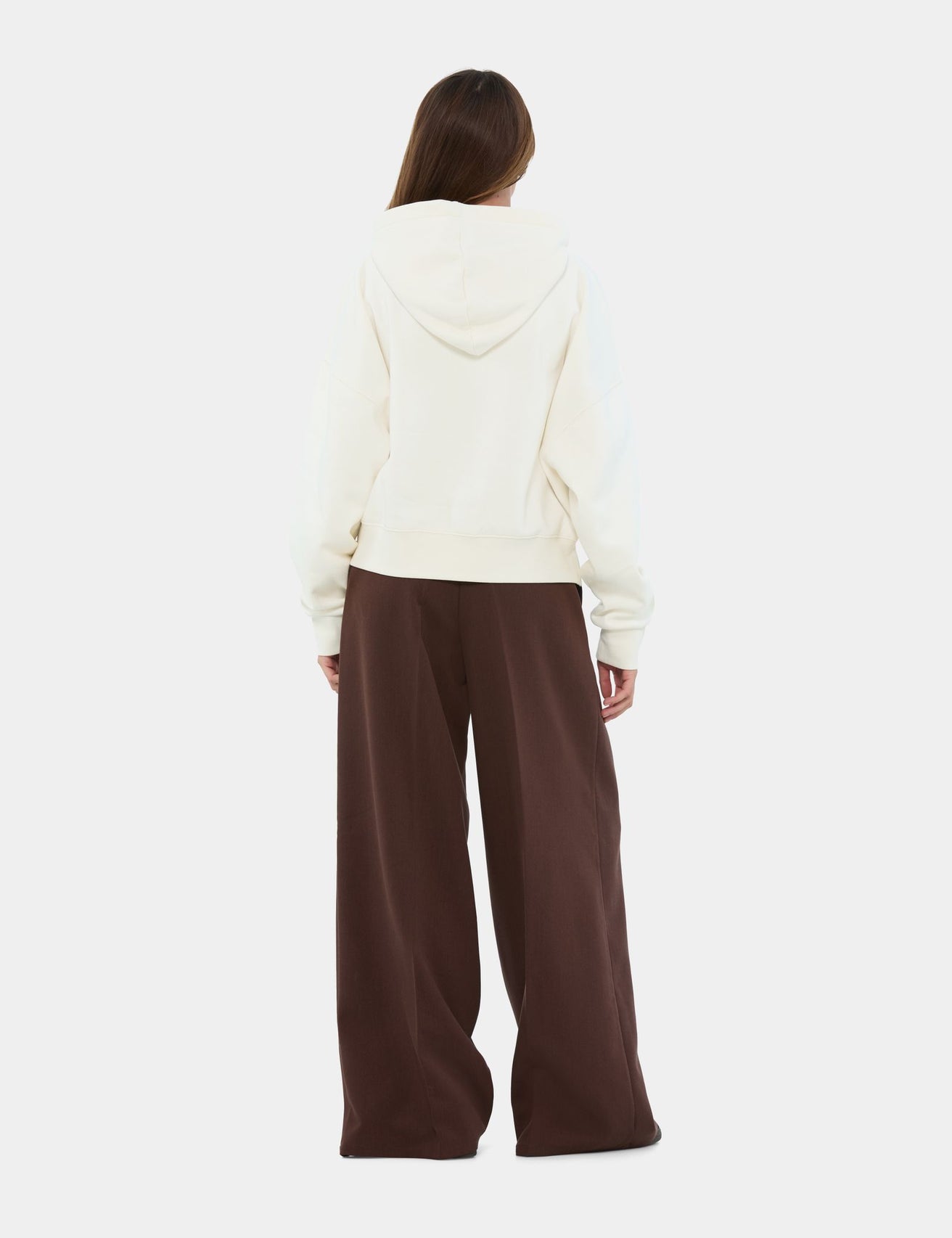 Pantalon de tailleur marron foncé - Image 2