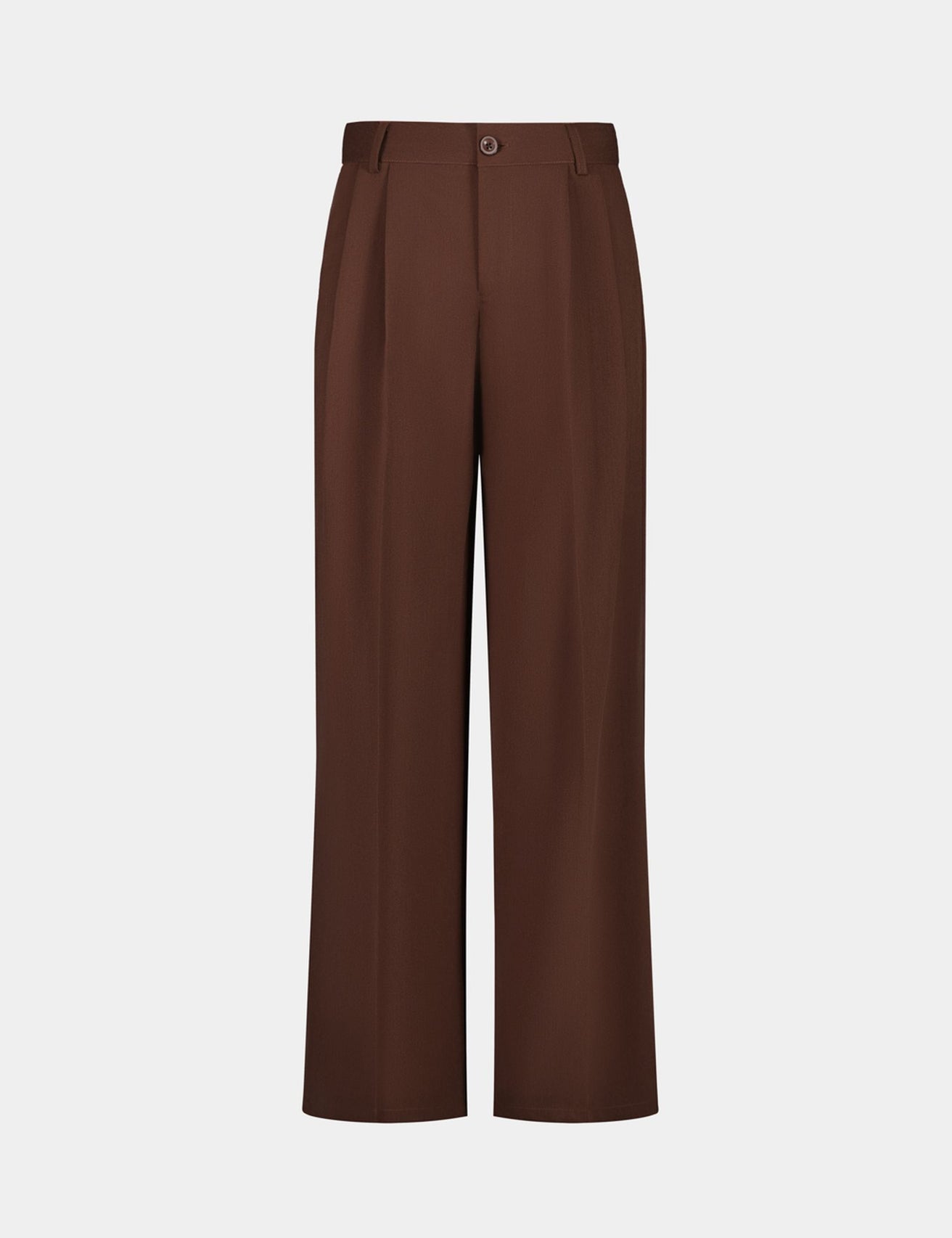 Pantalon de tailleur marron foncé - Image 3