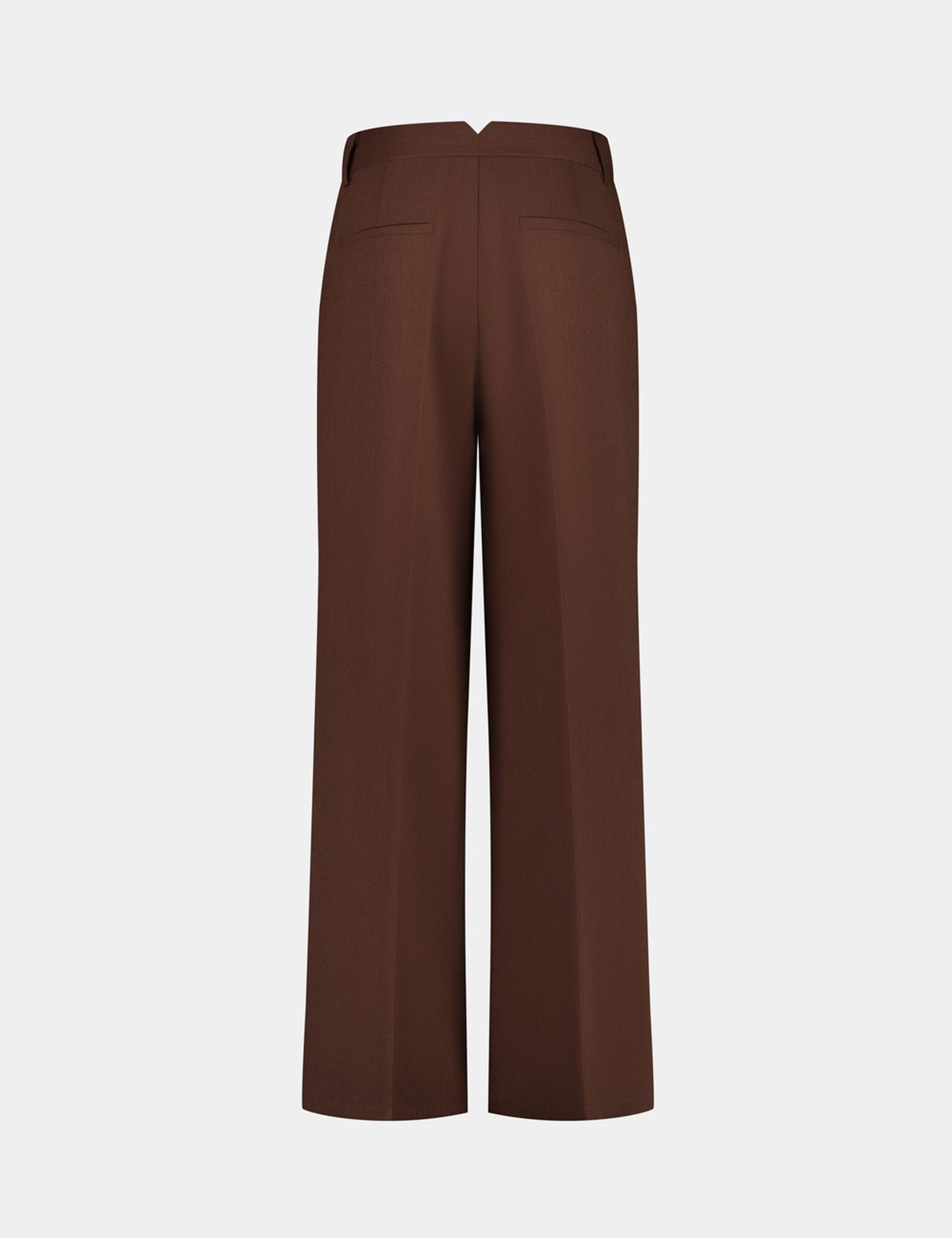 Pantalon de tailleur marron foncé - Image 4