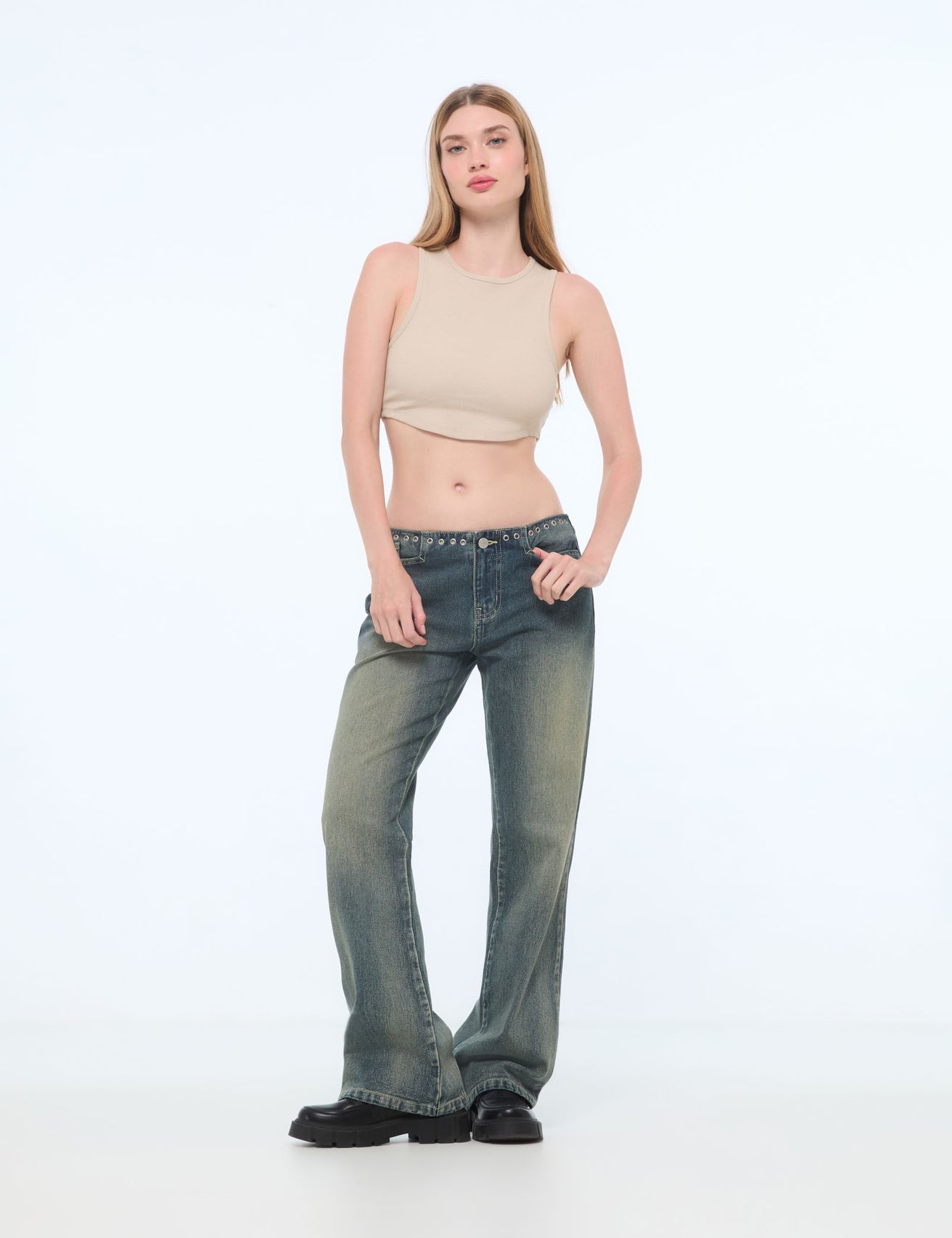 Jean flare bleu - Image 1