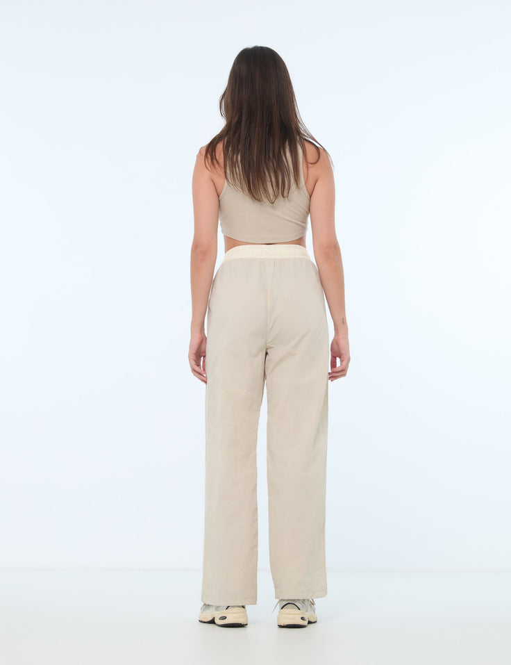 Pantalon léger crème