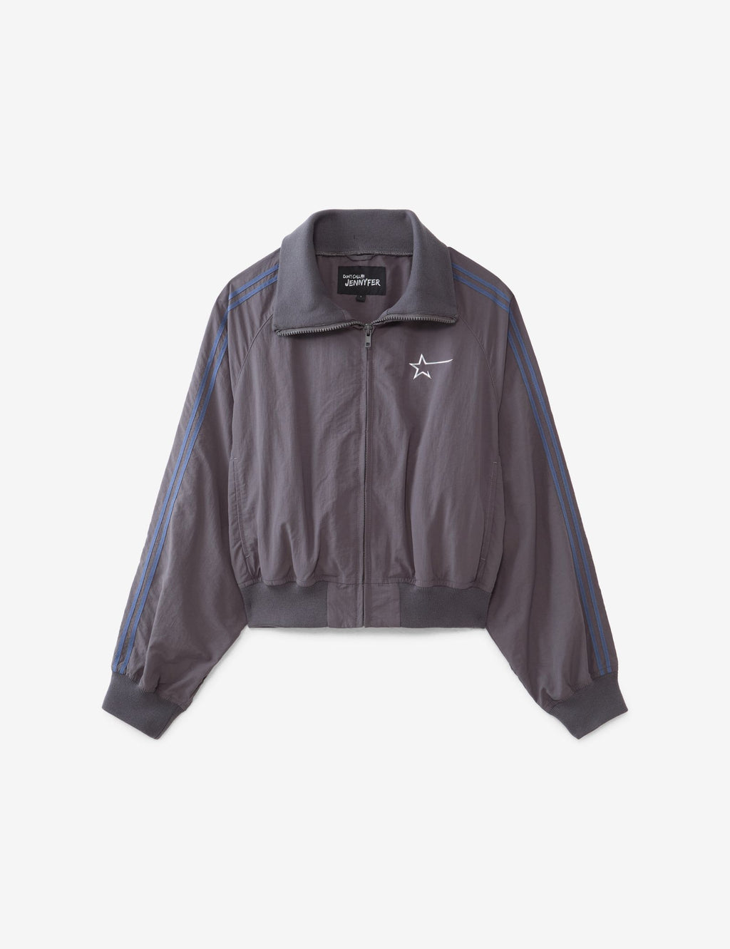 Veste bomber imperméable grise foncé