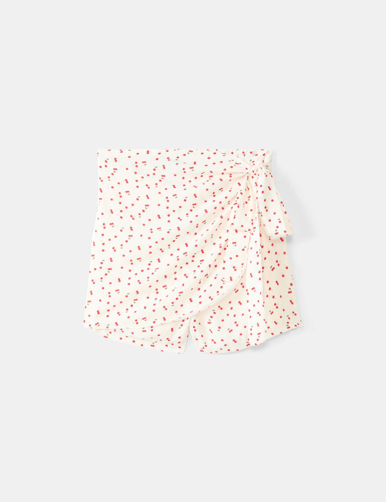 Jupe short à motif cerises - Image 1