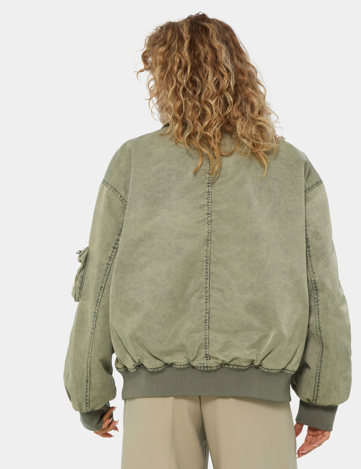 Veste bombers verte