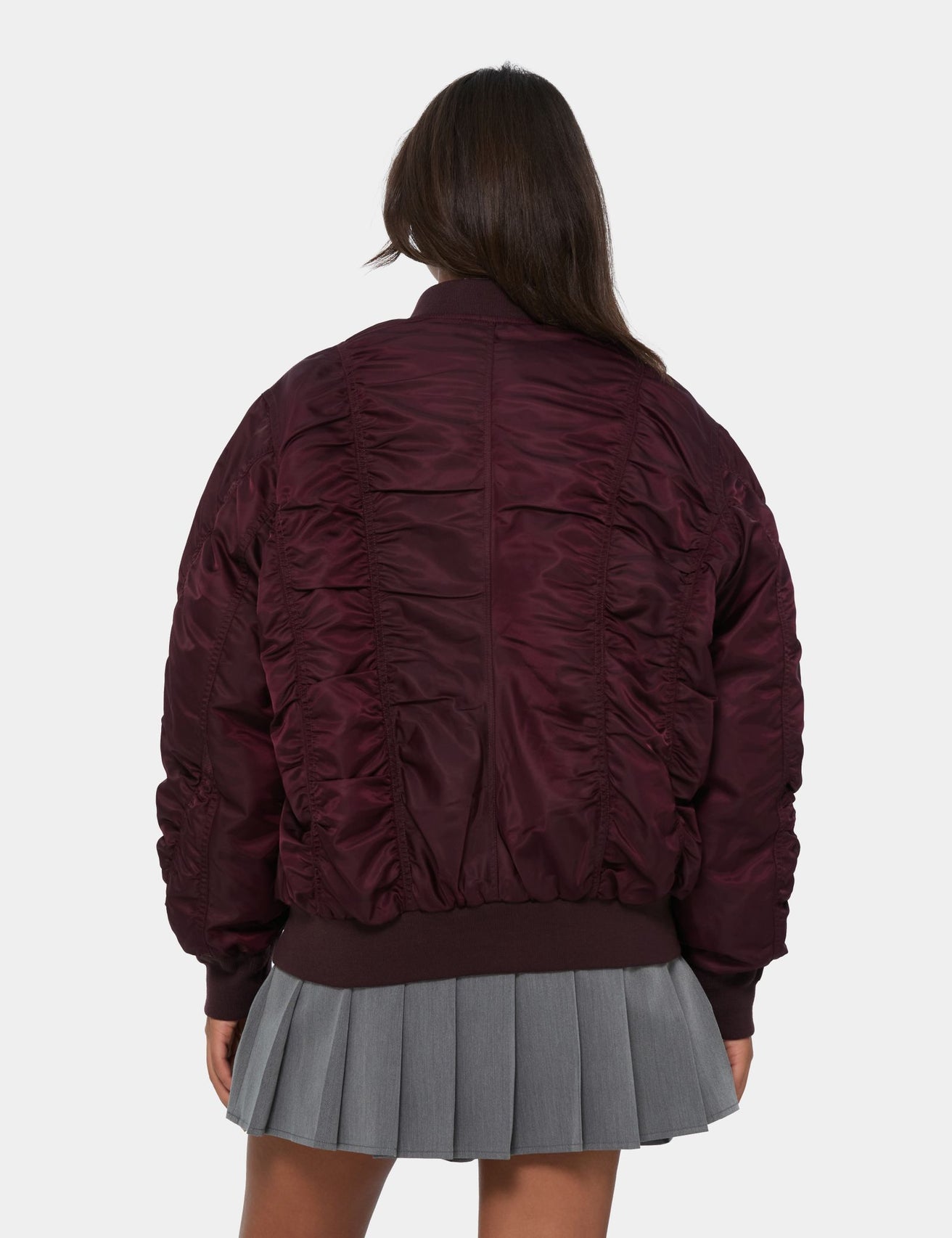 Veste bombers prune - Image 2