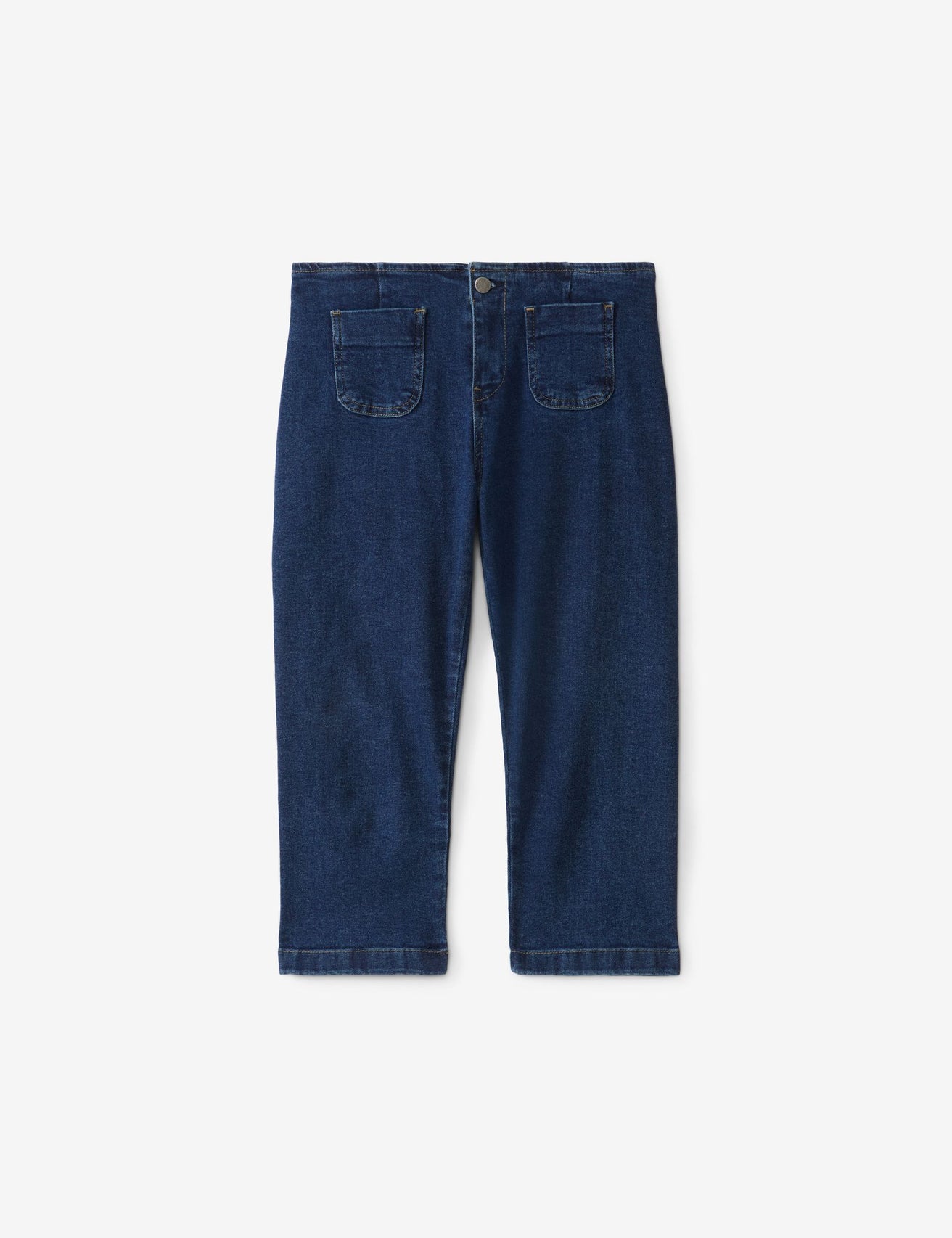 Pantalon court denim bleu - Image 4