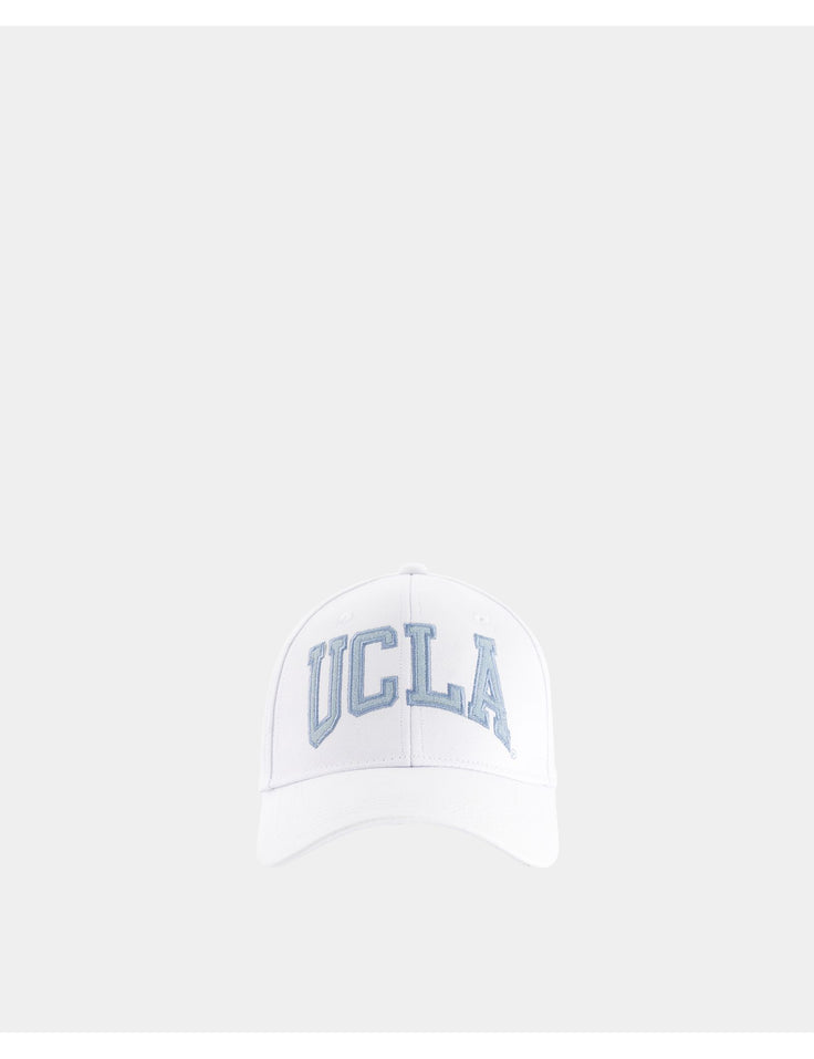 Casquette blanche brodée UCLA x Jennyfer