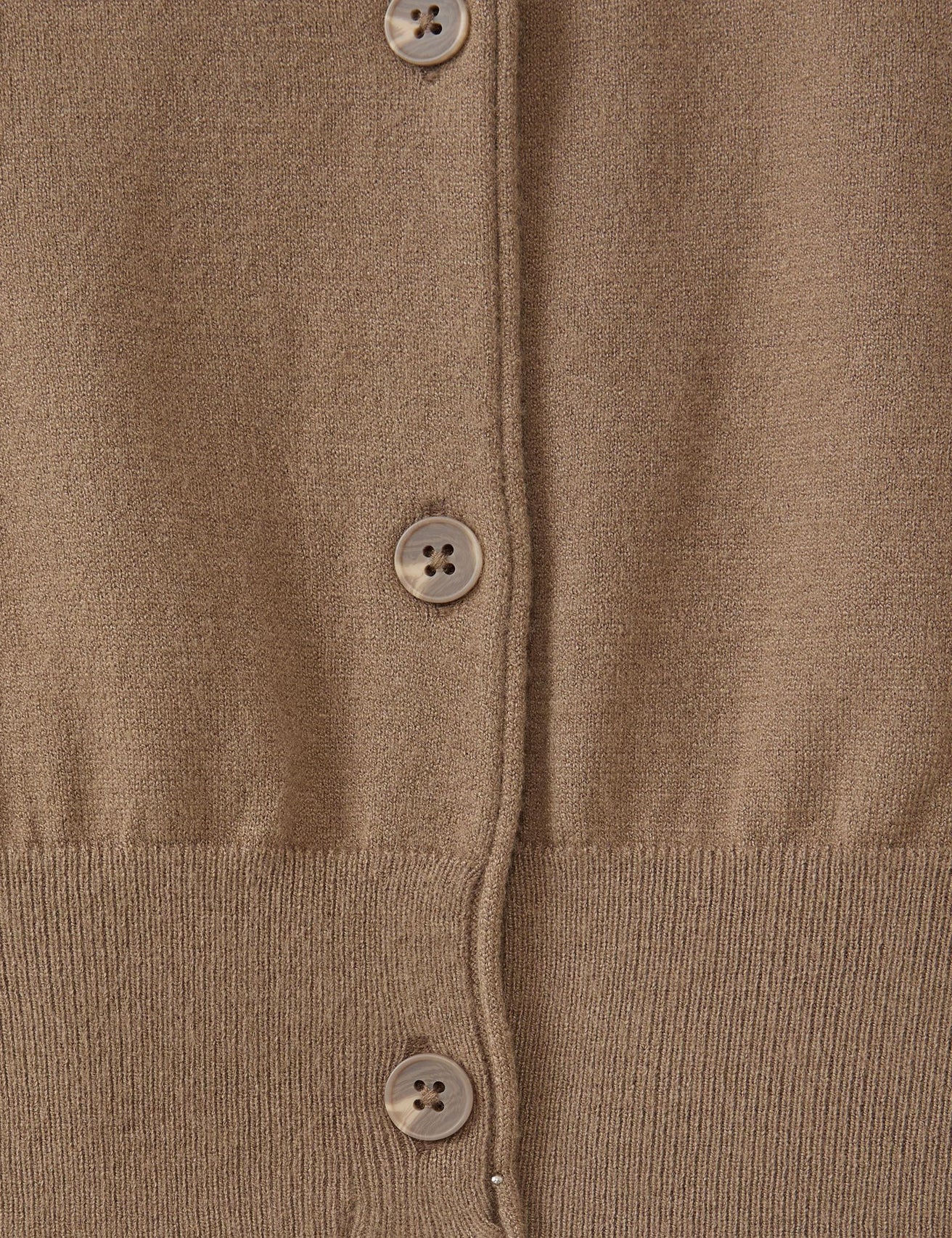 Cardigan marron clair - Image 3