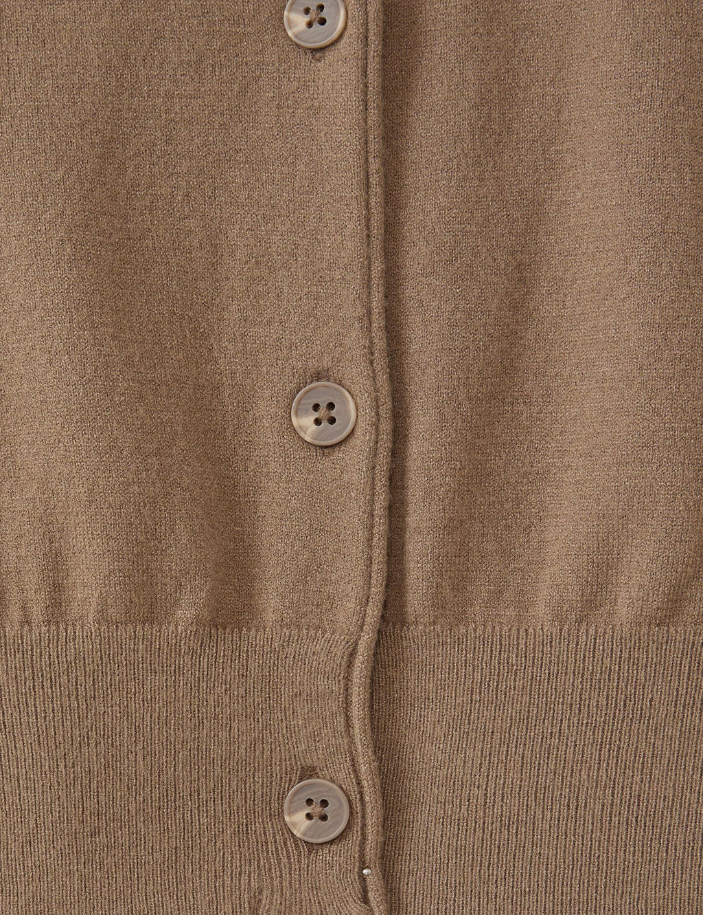 Cardigan marron clair