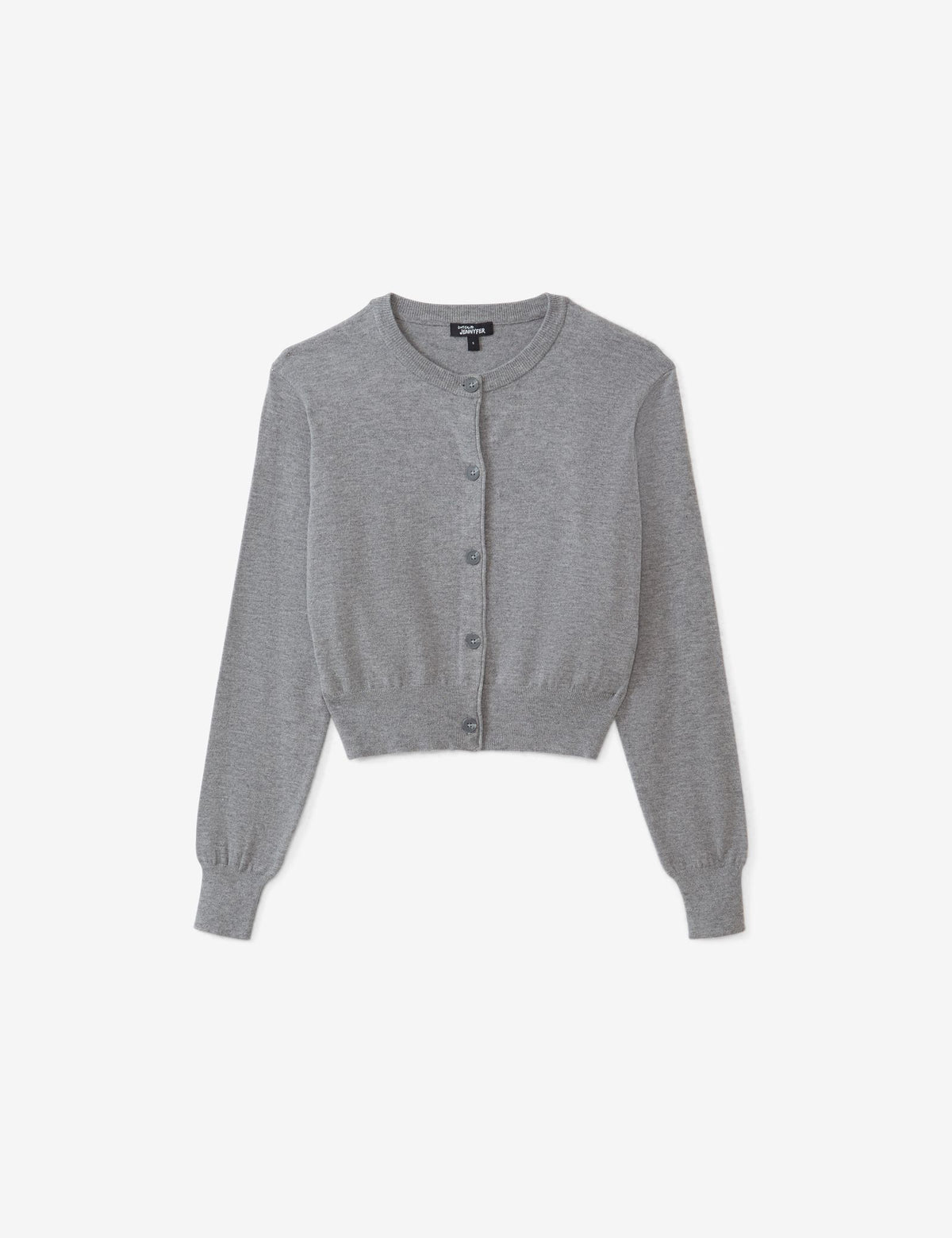 Cardigan gris chine