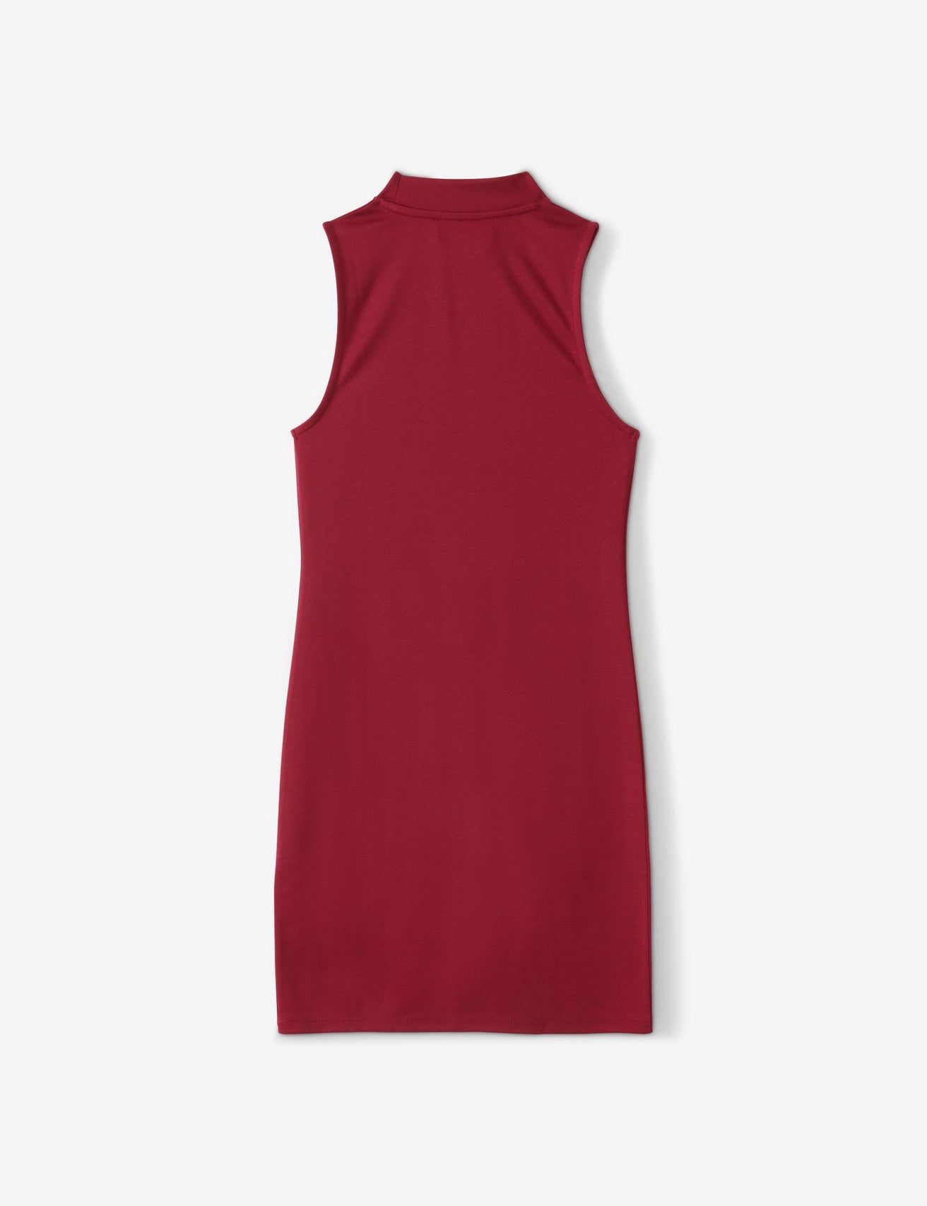 Robe courte rouge bordeaux - Image 2