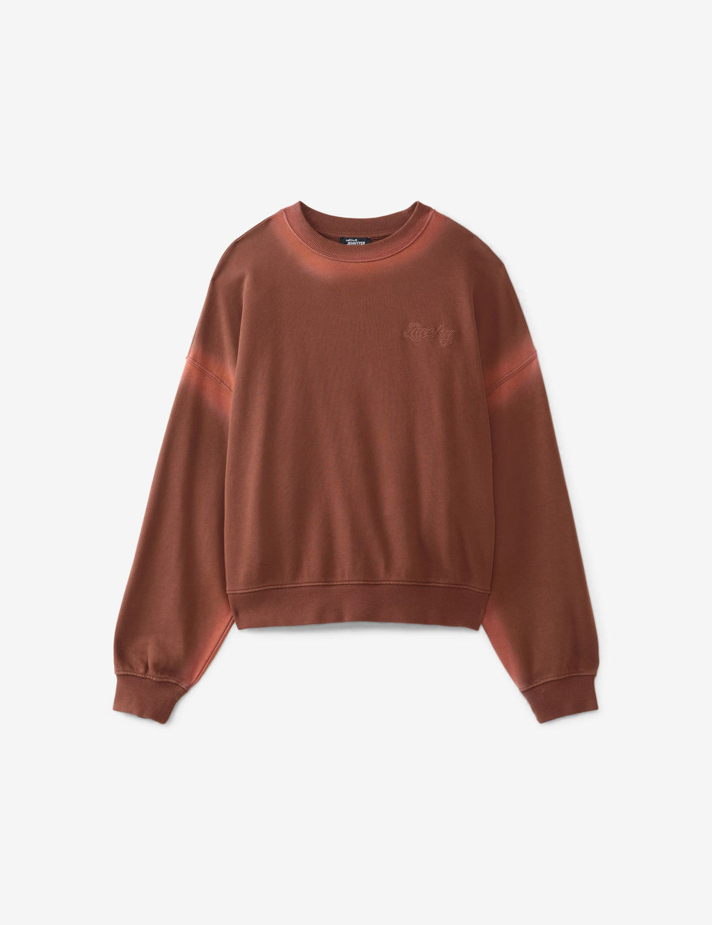 Sweat oversize marron