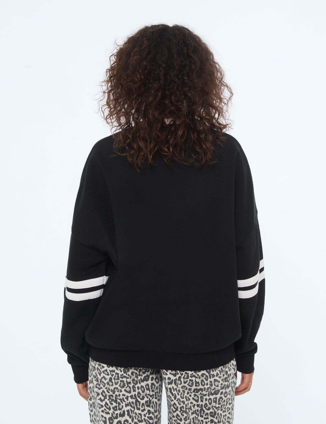 Sweat oversize noir - Image 2