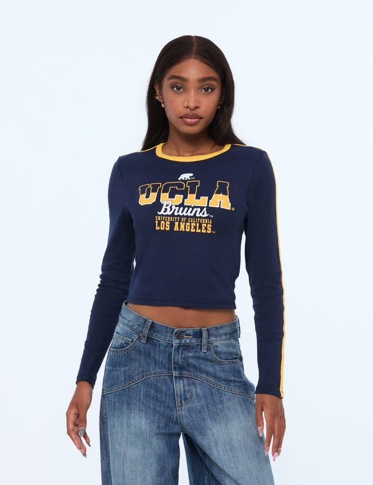 T-shirt UCLA x Jennyfer bleu marine