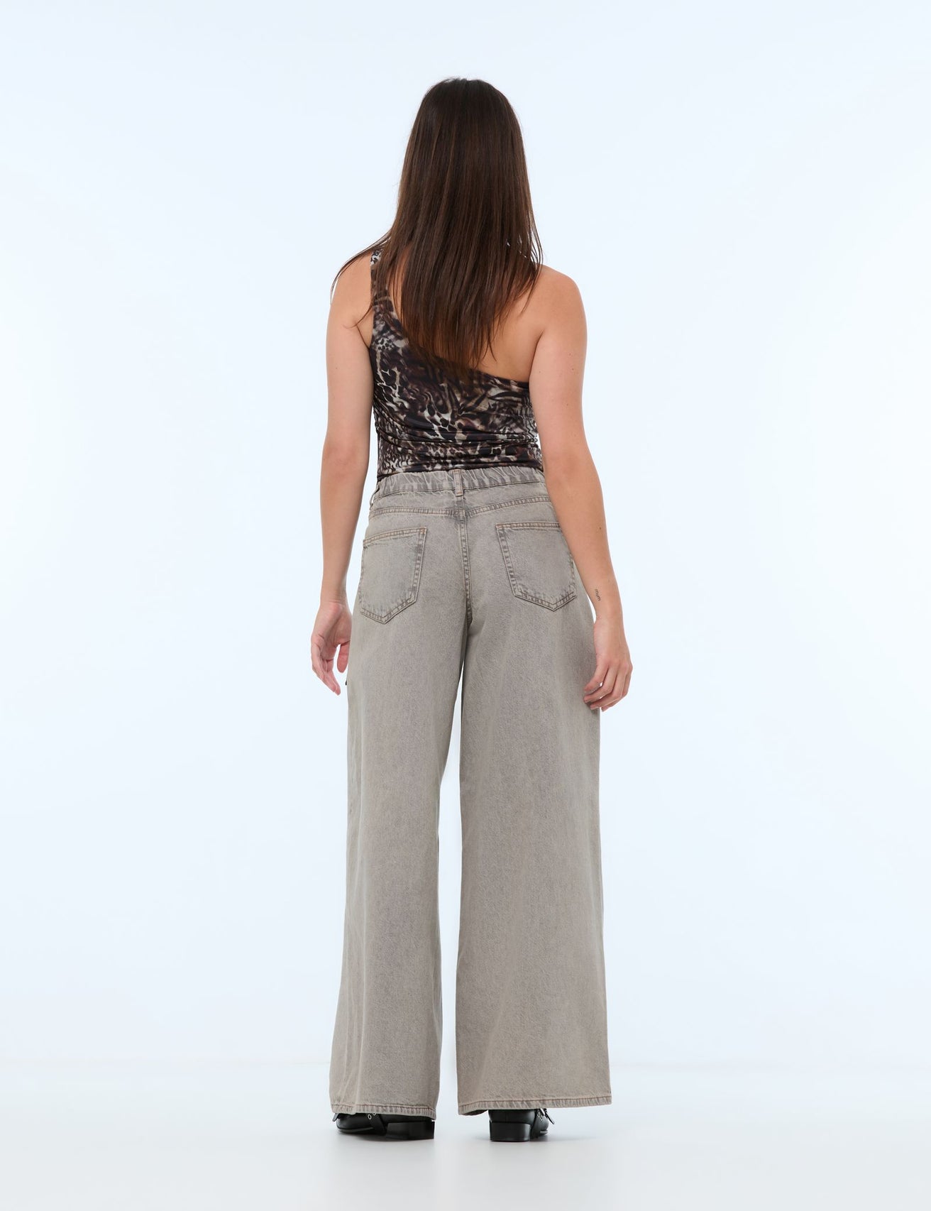 Jean large gris - Image 2