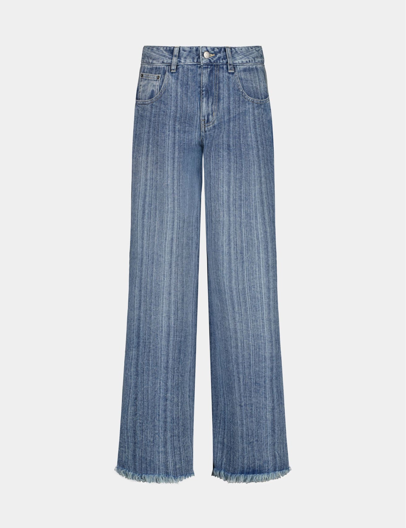 Jean Wide Leg taille basse bleu jean - Image 5