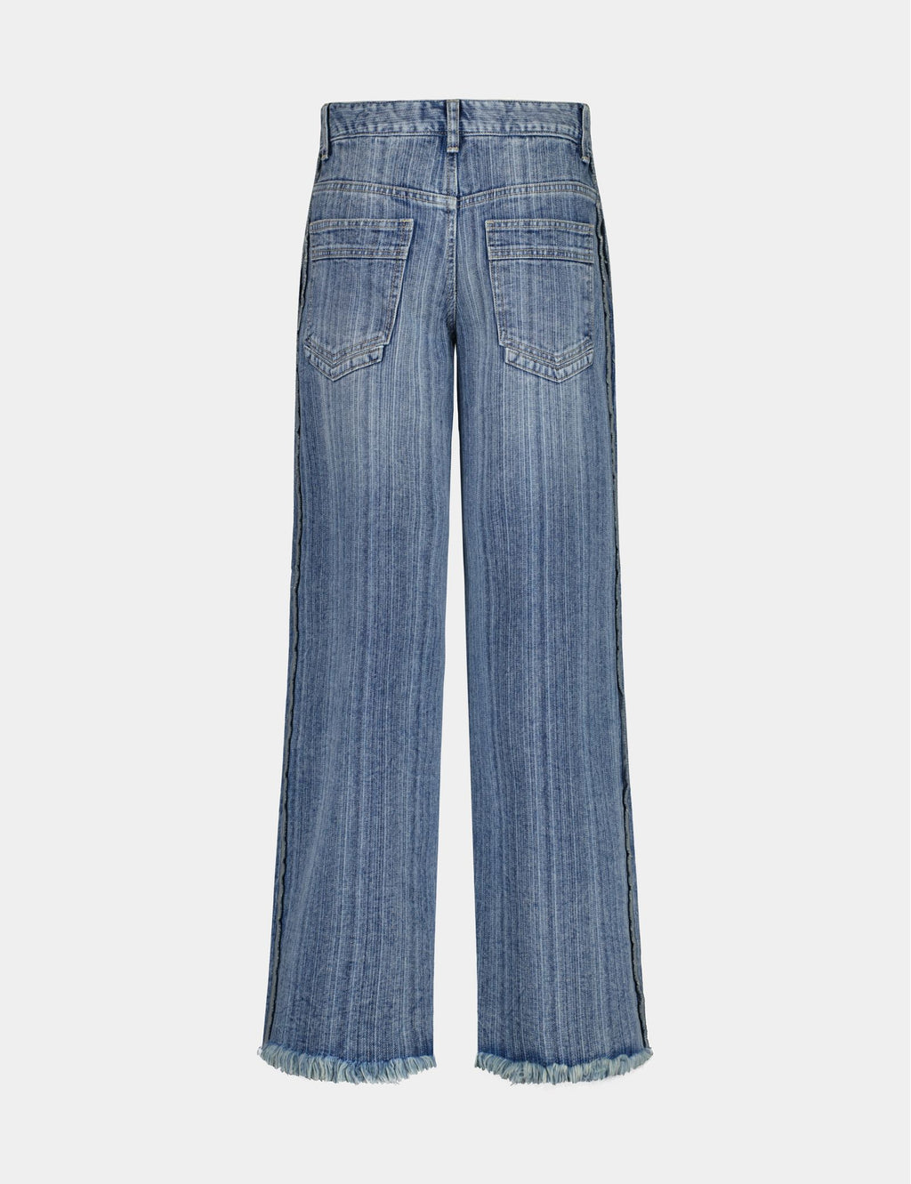 Jean Wide Leg taille basse bleu jean