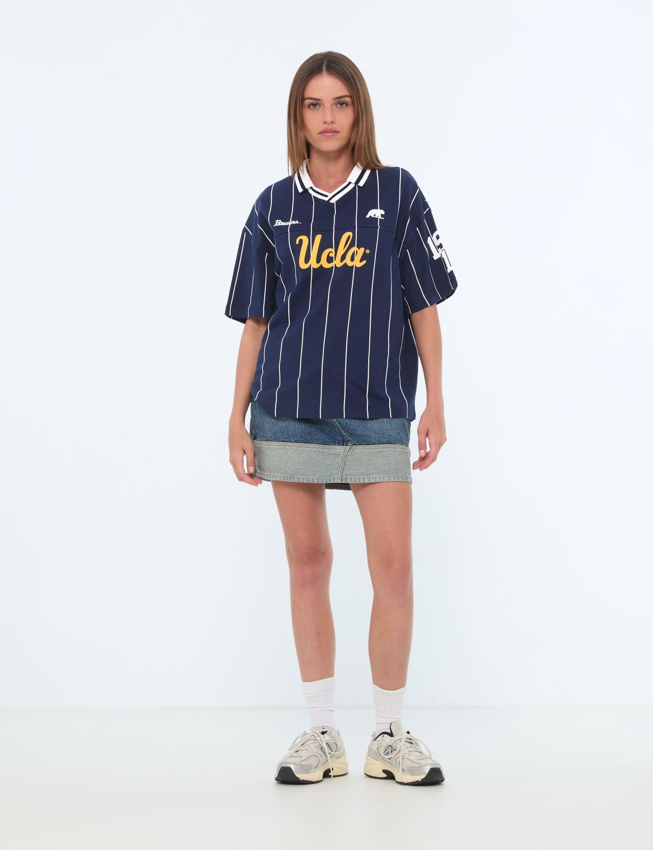 T-shirt UCLA x Jennyfer bleu marine - Image 3