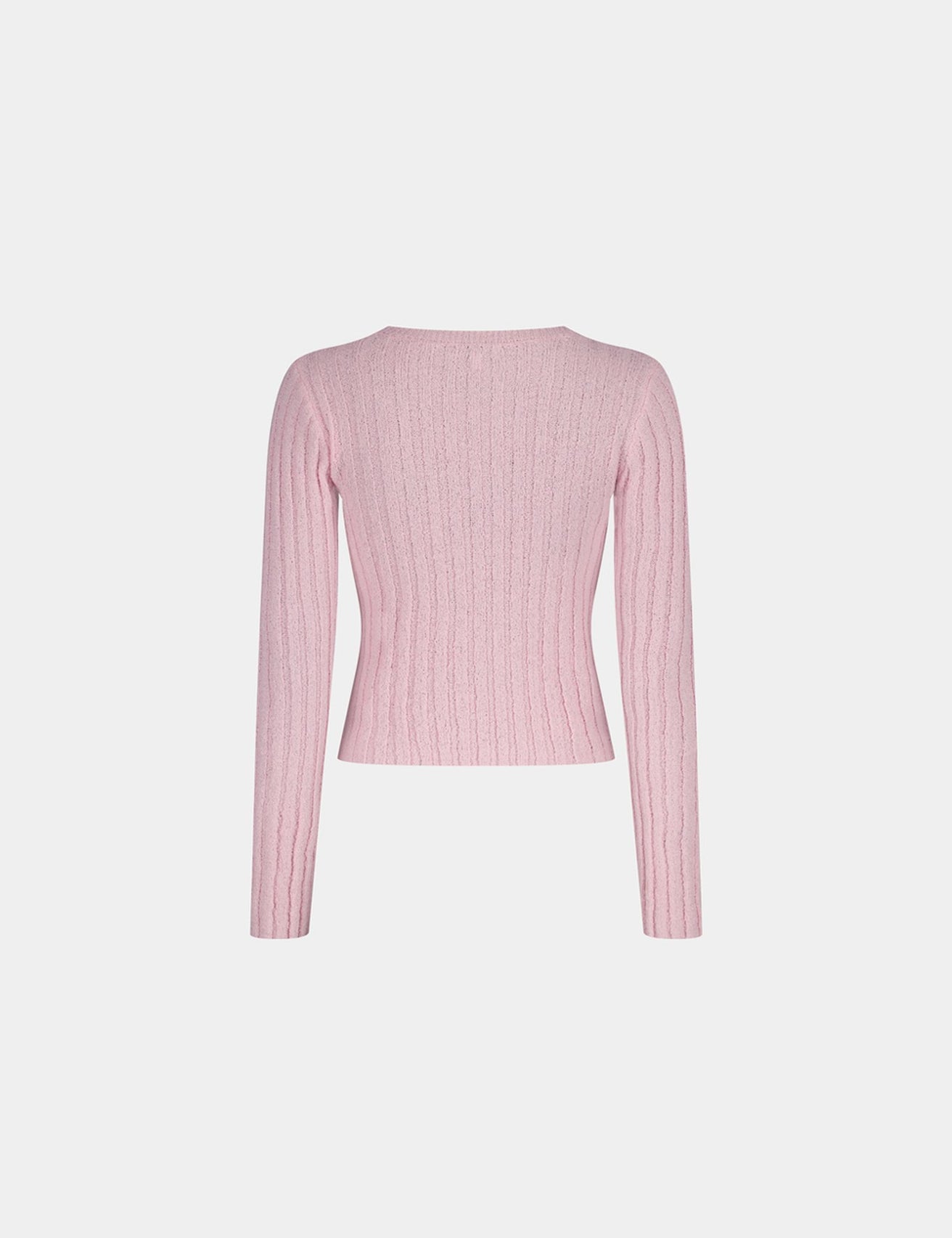 Pull en maille rose - Image 3