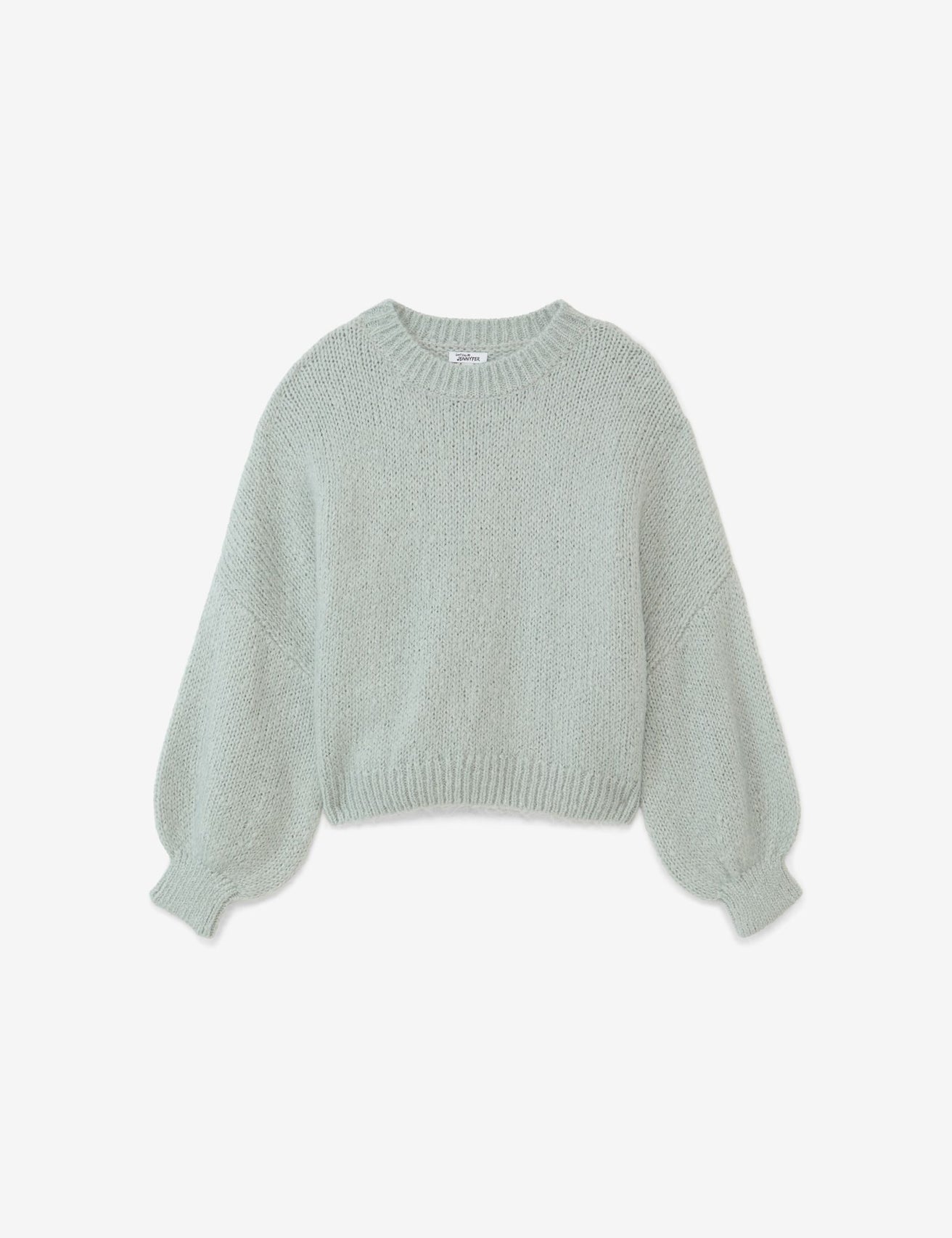 Pull oversize vert clair - Image 4