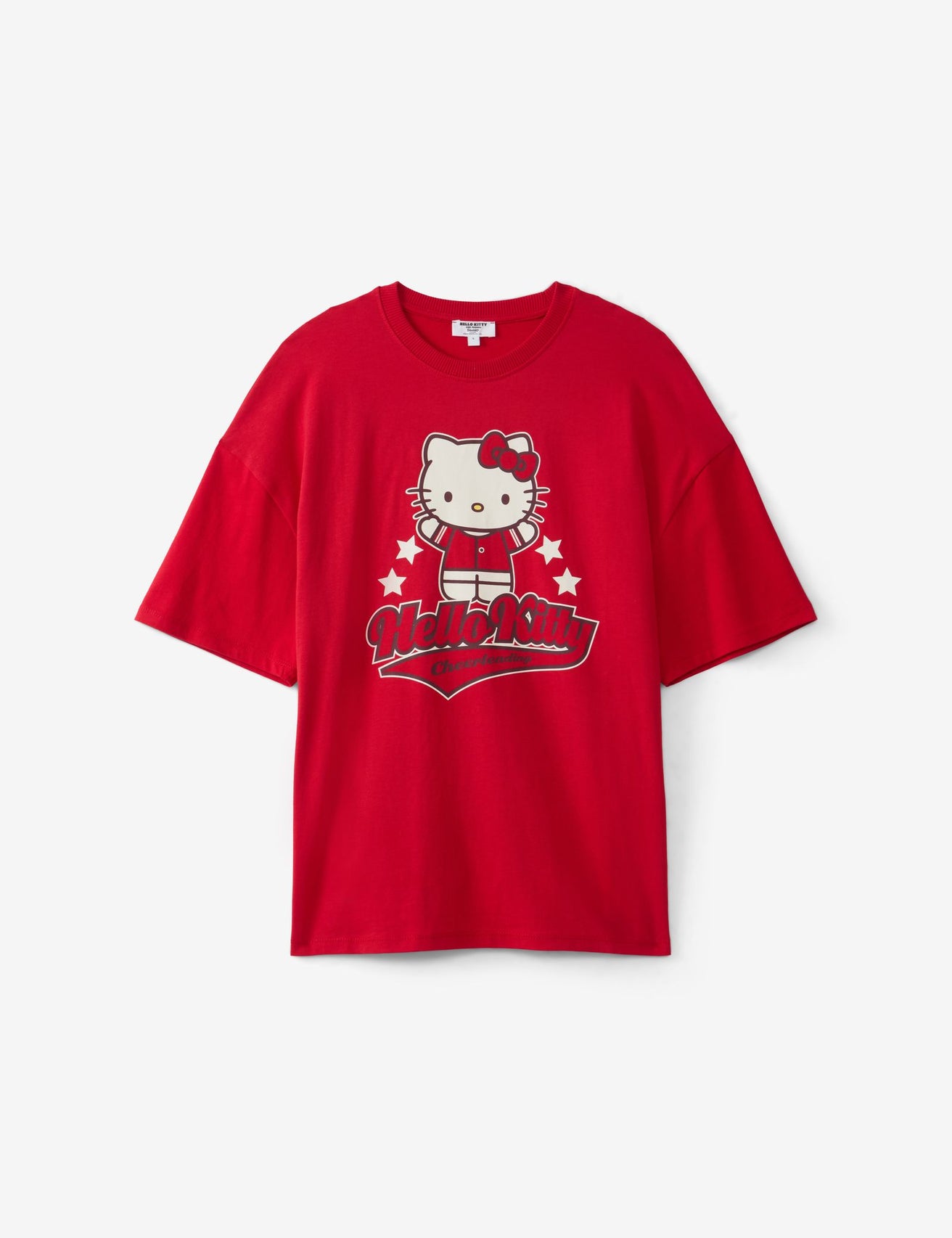 T-shirt oversize vif Hello Kitty x Jennyfer rouge - Image 4