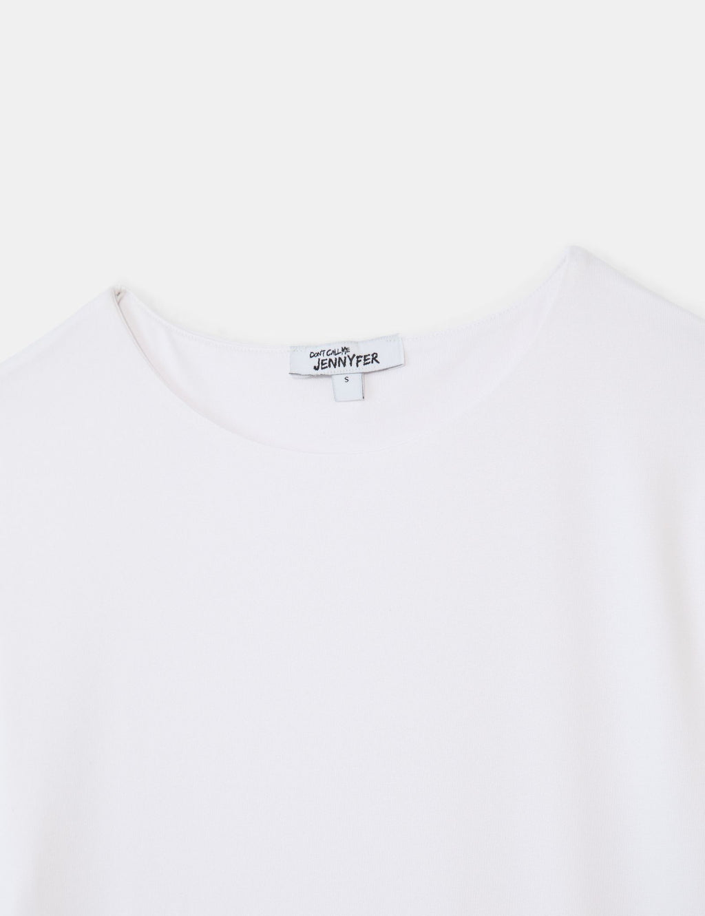 T-shirt satiné blanc