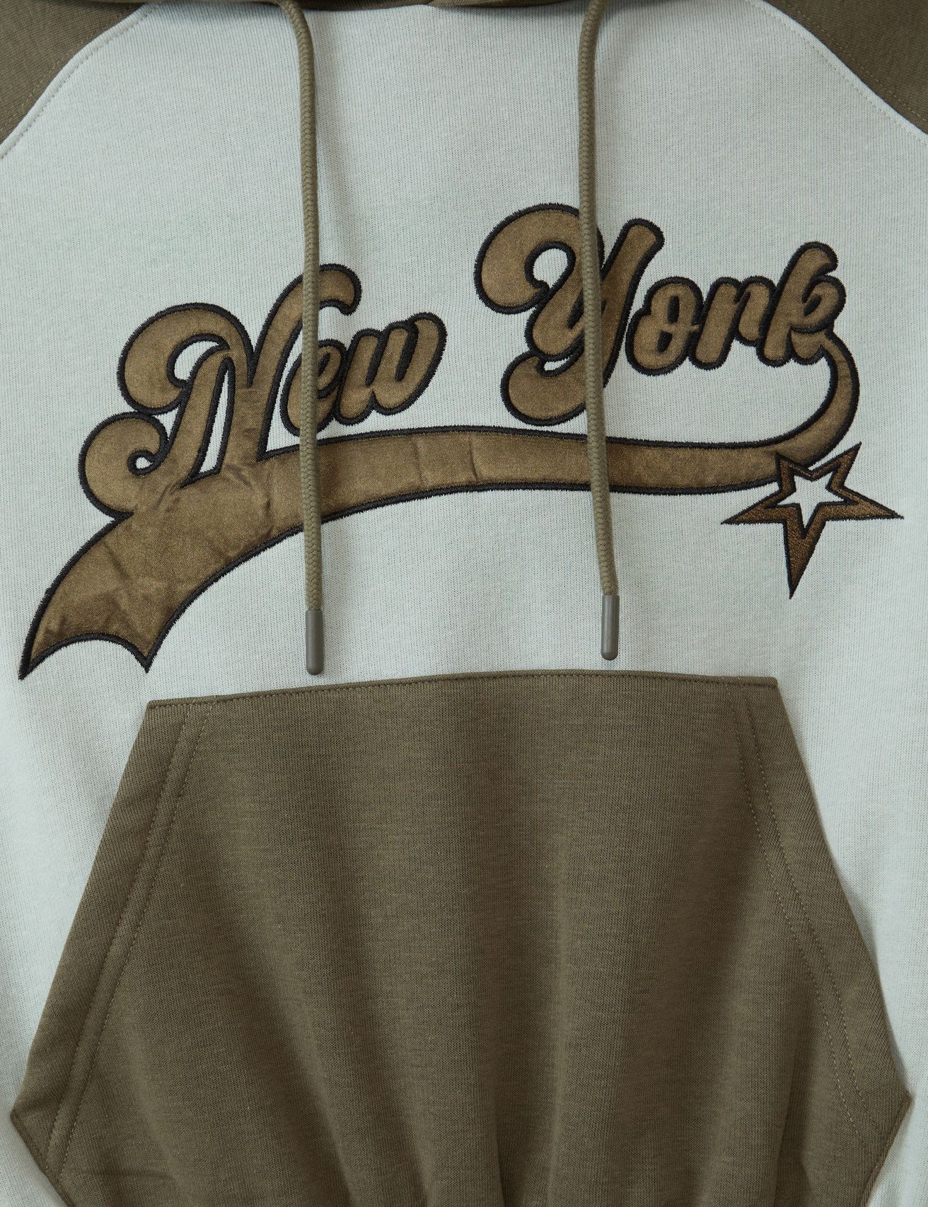 Sweat vert clair New York - Image 3