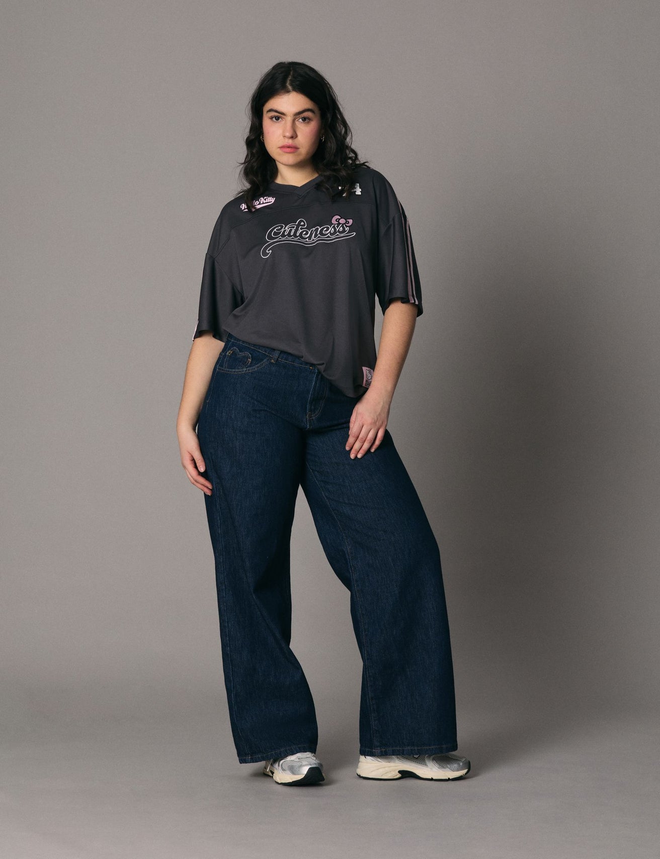 Jean Wide Leg Taille basse bleu - Image 3