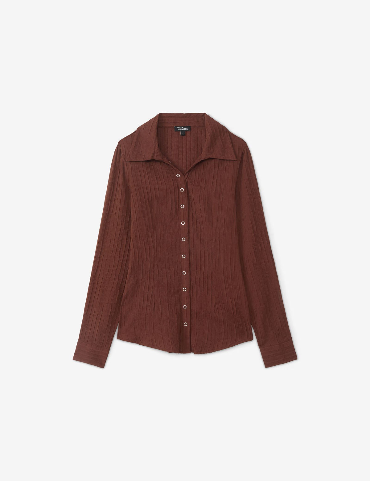 Chemise légère marron