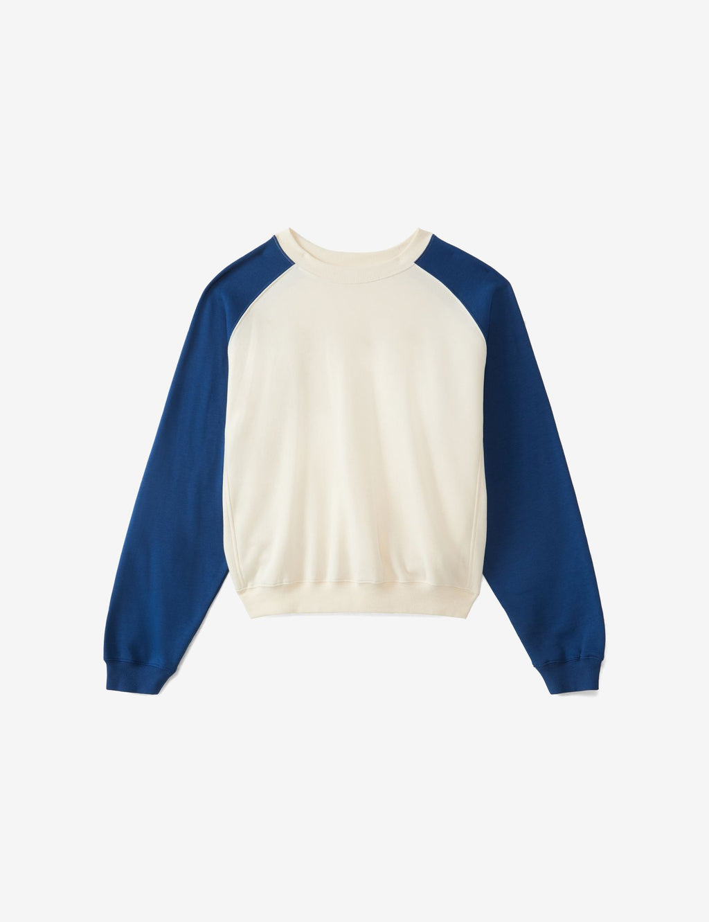 Pull oversize sable et bleu