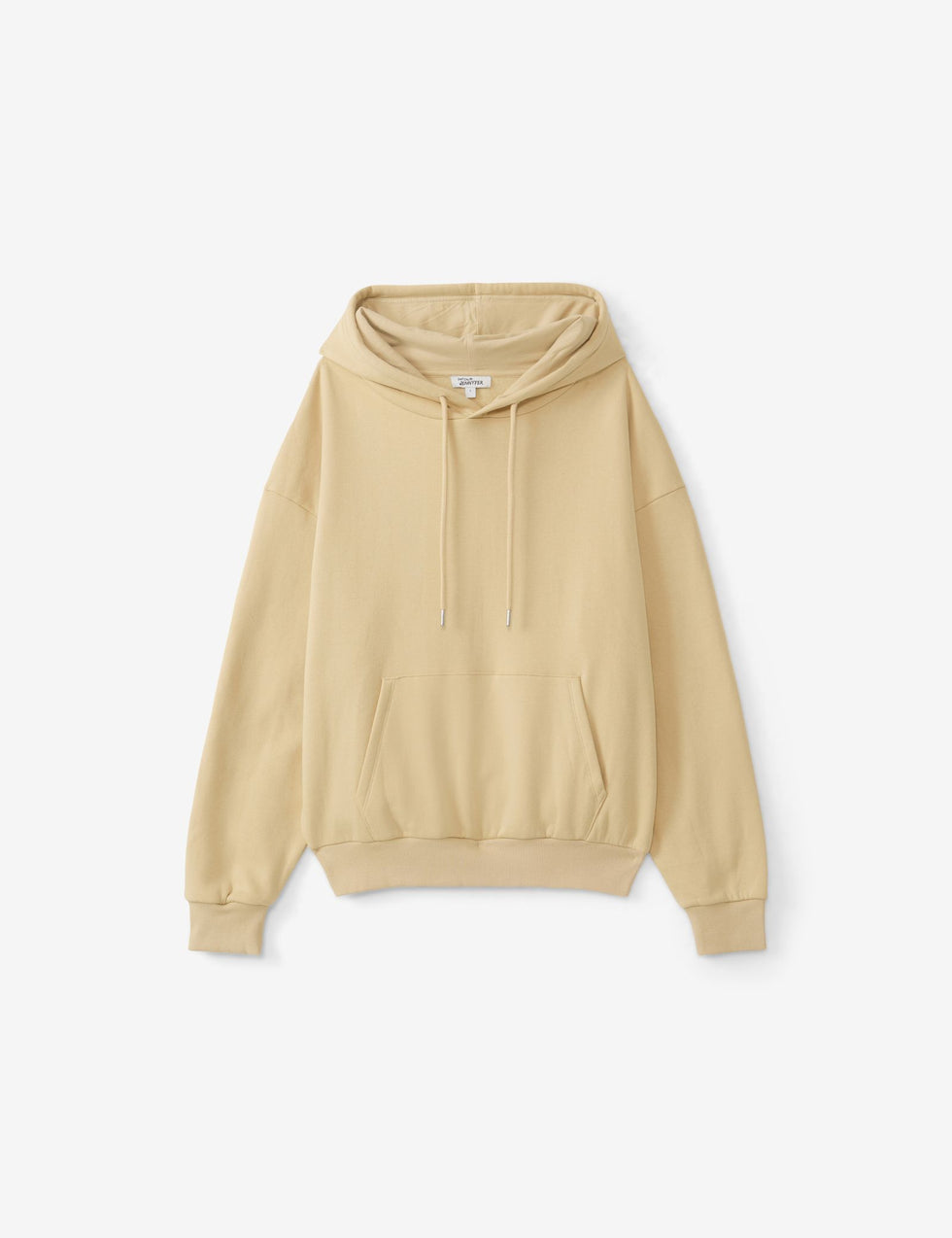 Sweatshirt à capuche beige