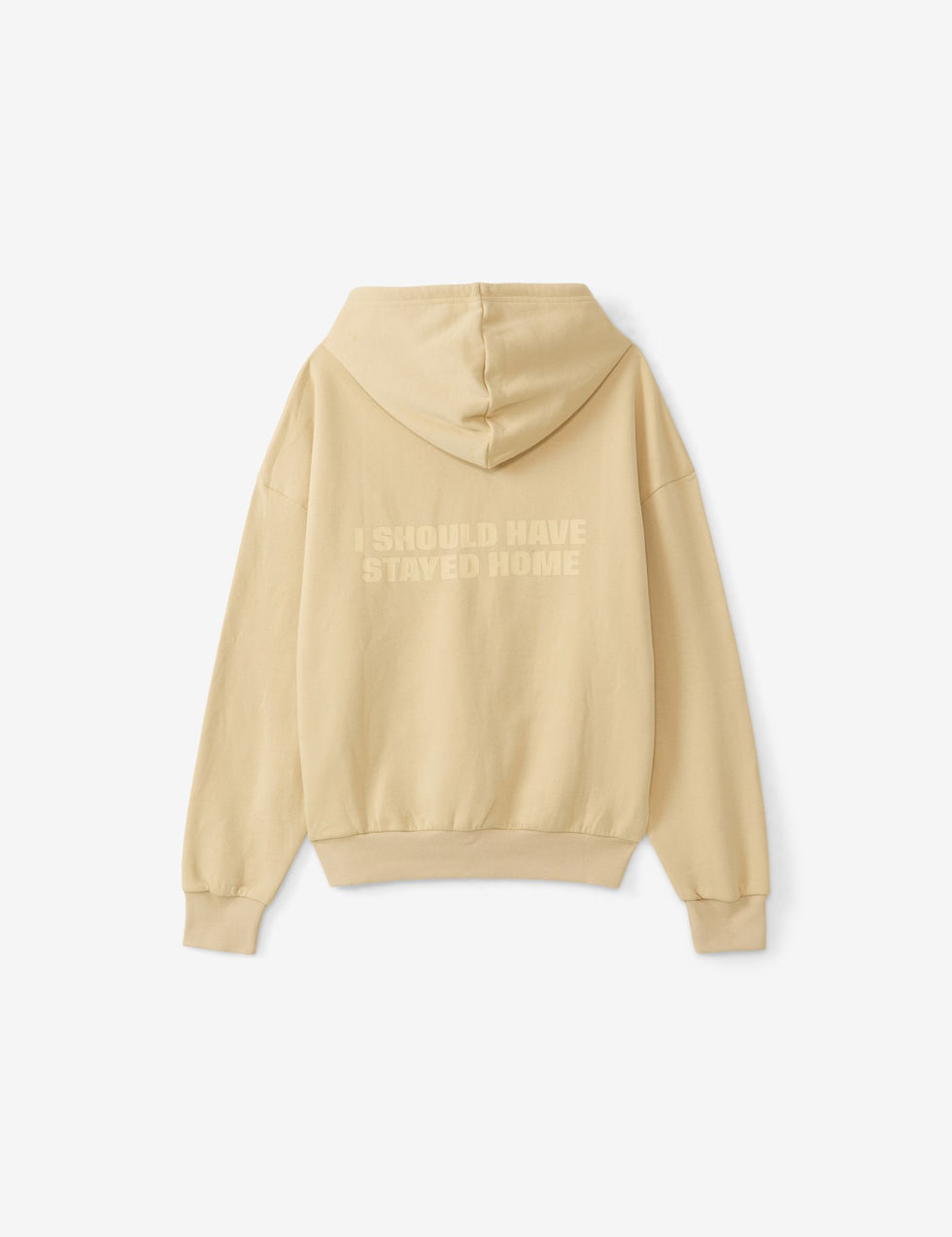 Sweatshirt à capuche beige