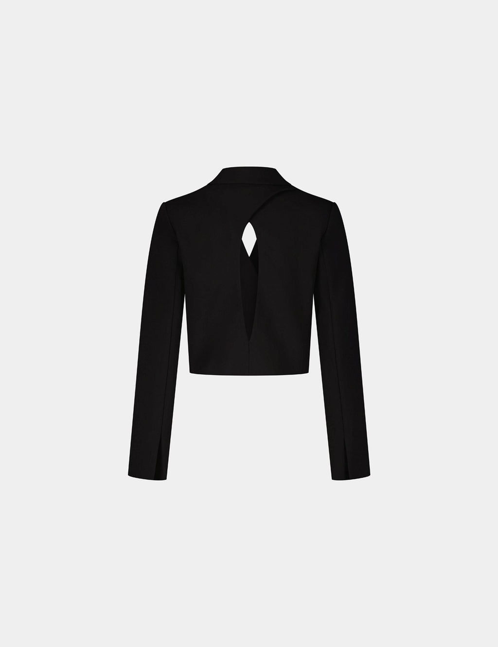 Veste blazer courte noire