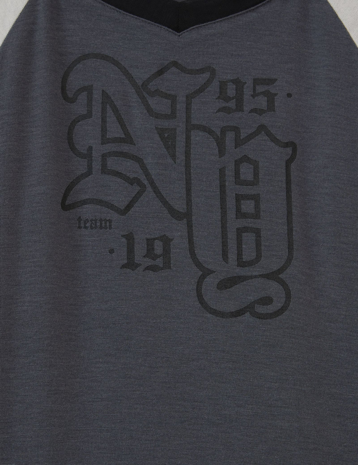 T-shirt NY gris foncé