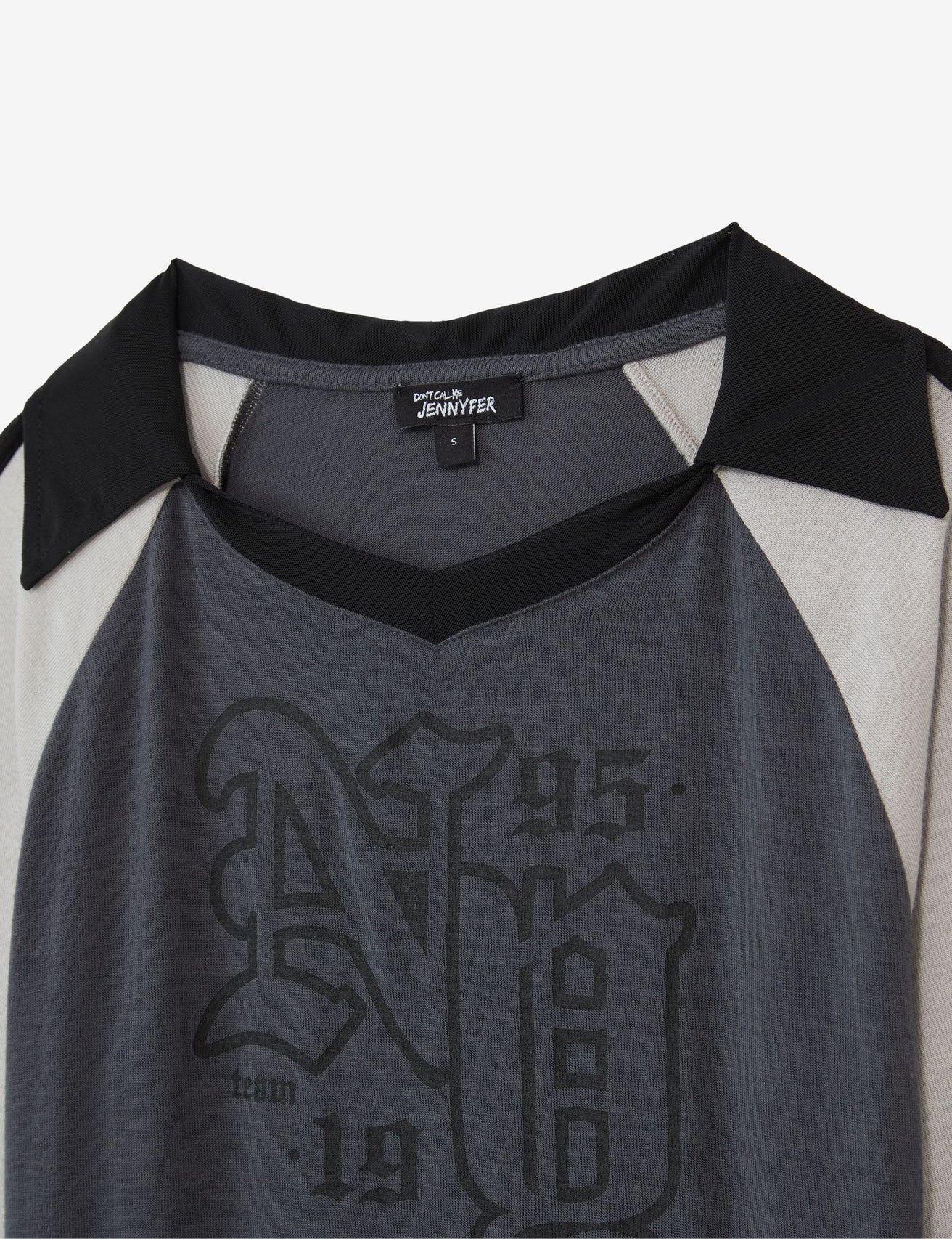 T-shirt NY gris foncé - Image 3