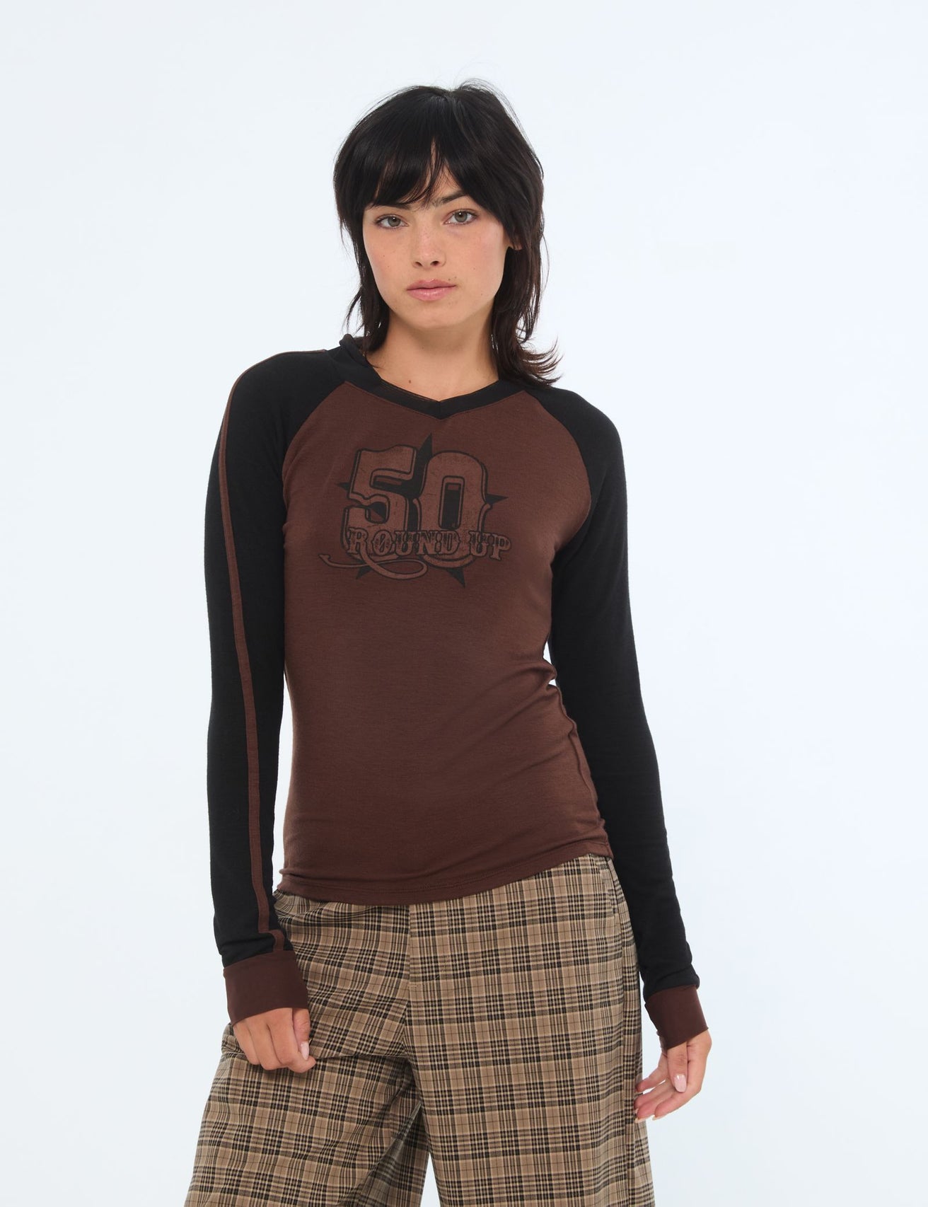 T-shirt 50 marron foncé - Image 1