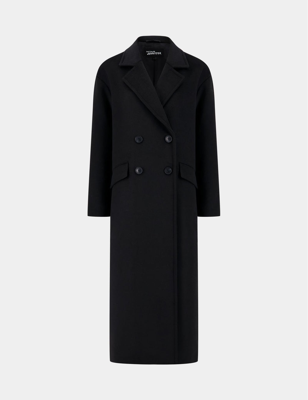 Long manteau noir