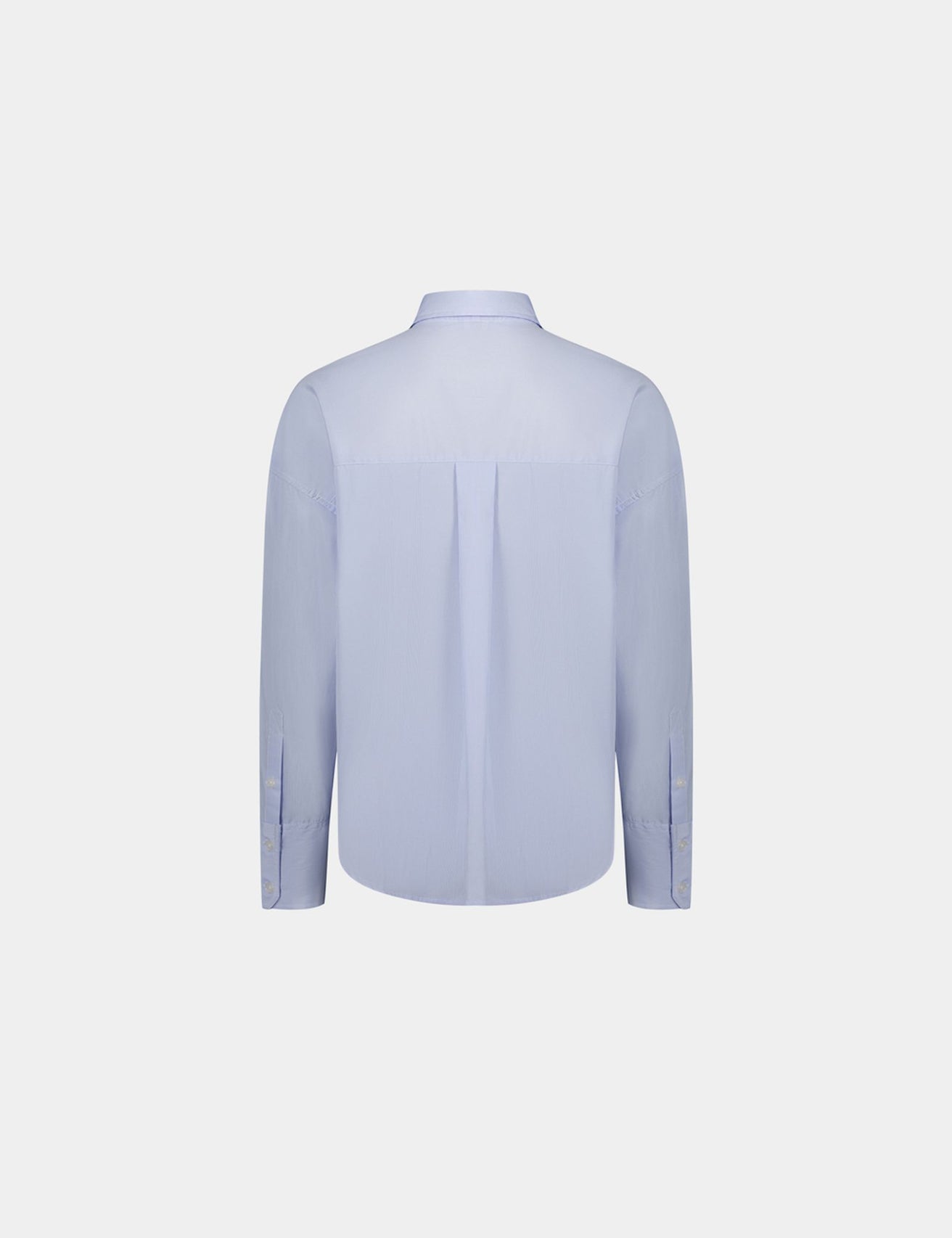 Chemise oversize bleu ardoise - Image 5