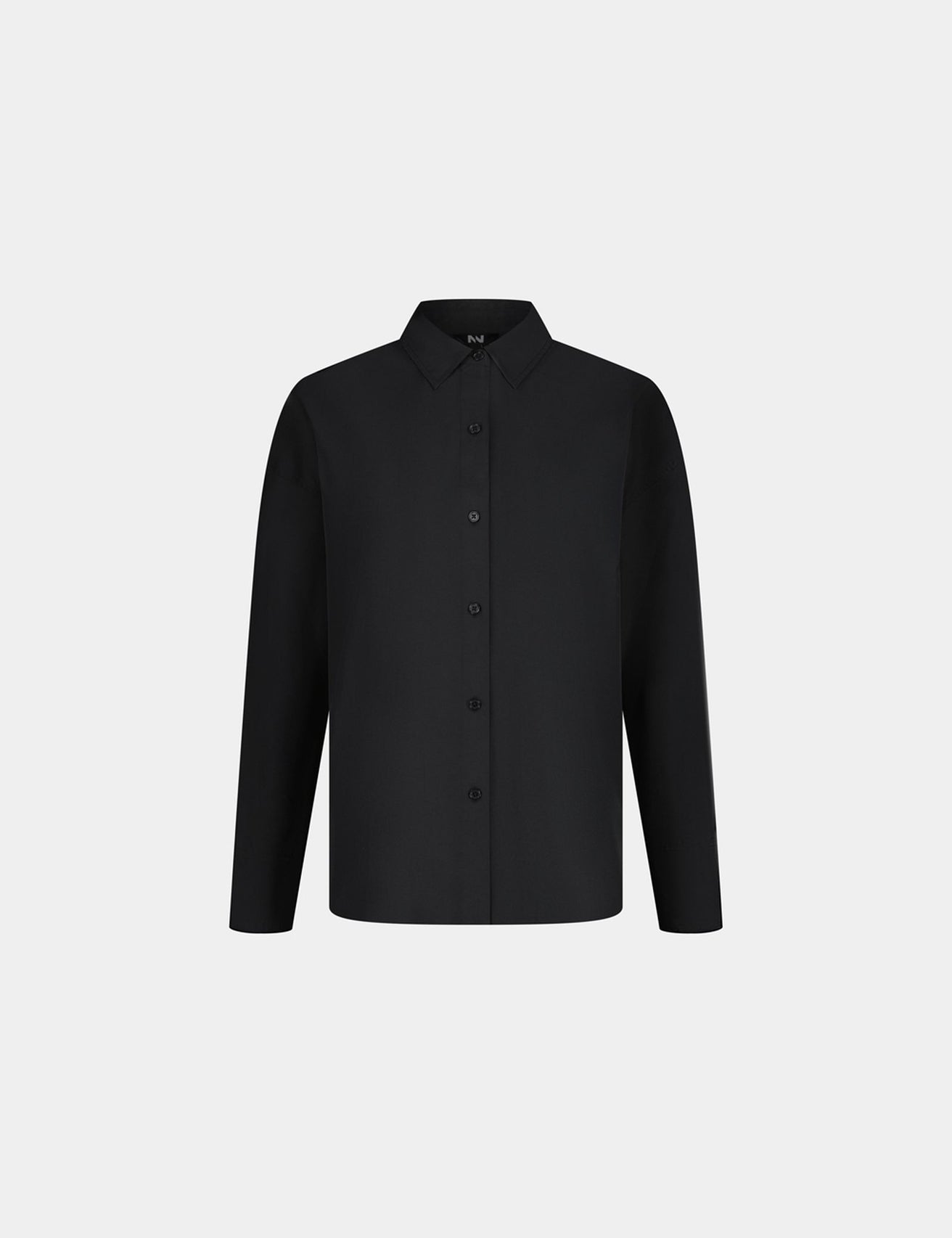 Chemise oversize noire - Image 3