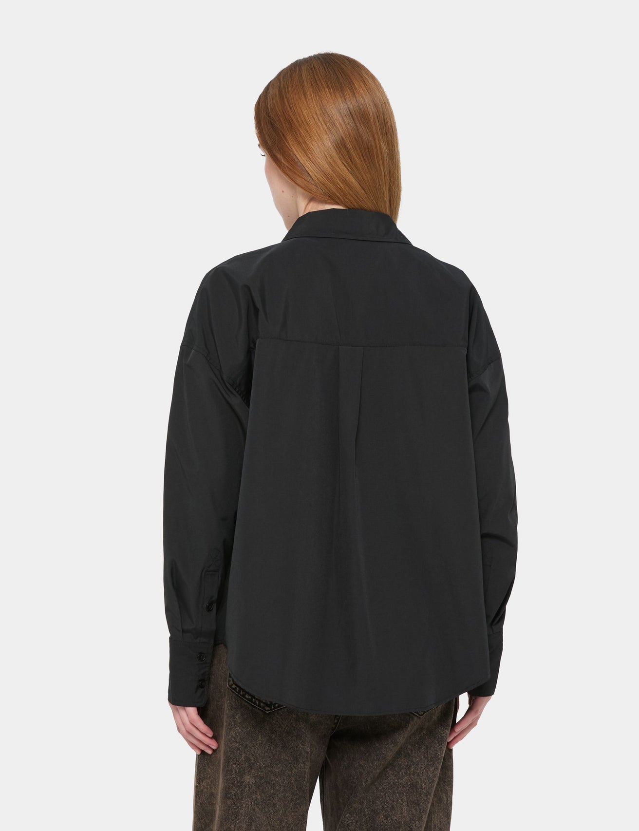 Chemise oversize noire - Image 1