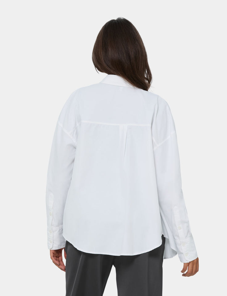 Chemise oversize blanche