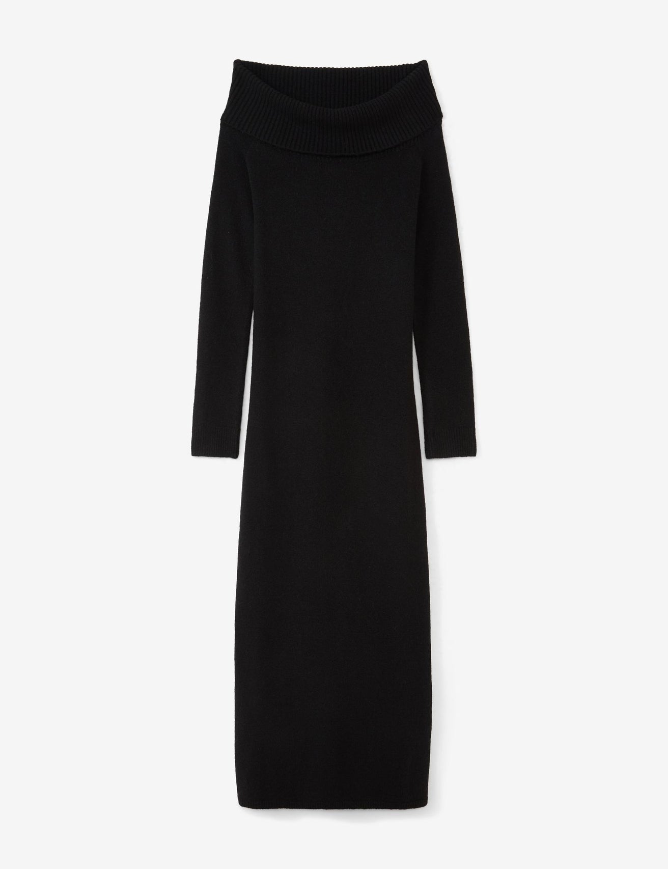 Robe longue d'hiver noire - Image 1