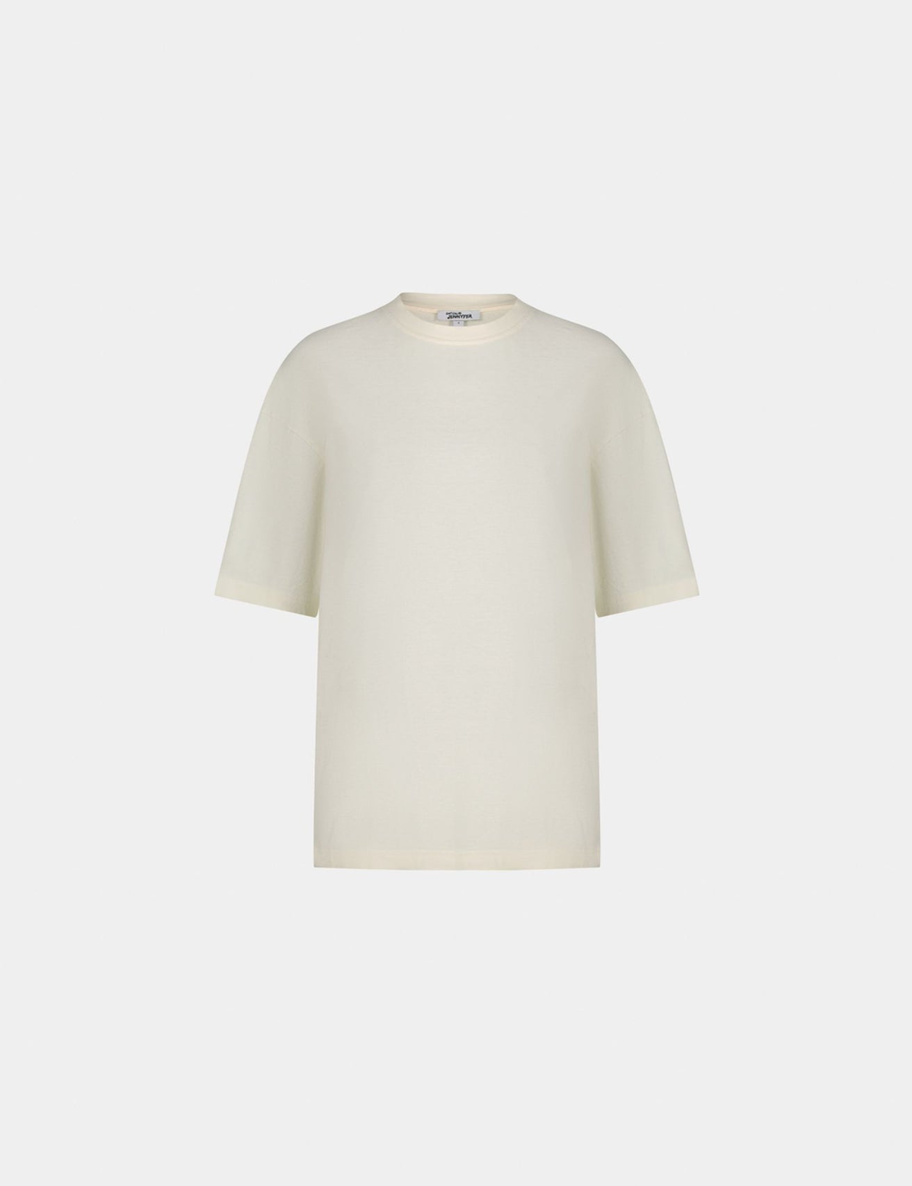 T-shirt oversize beige moyen - Image 4