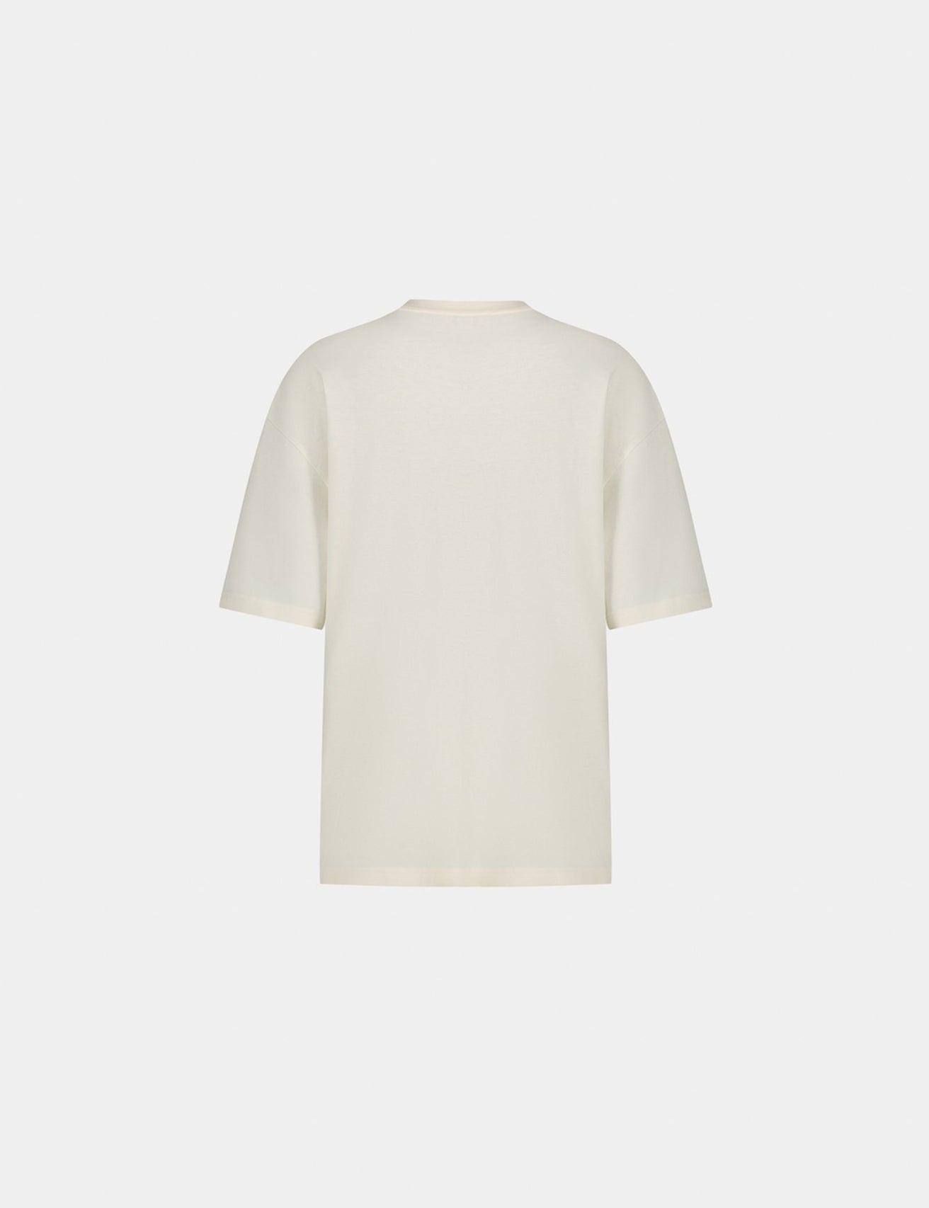 T-shirt oversize beige moyen - Image 5