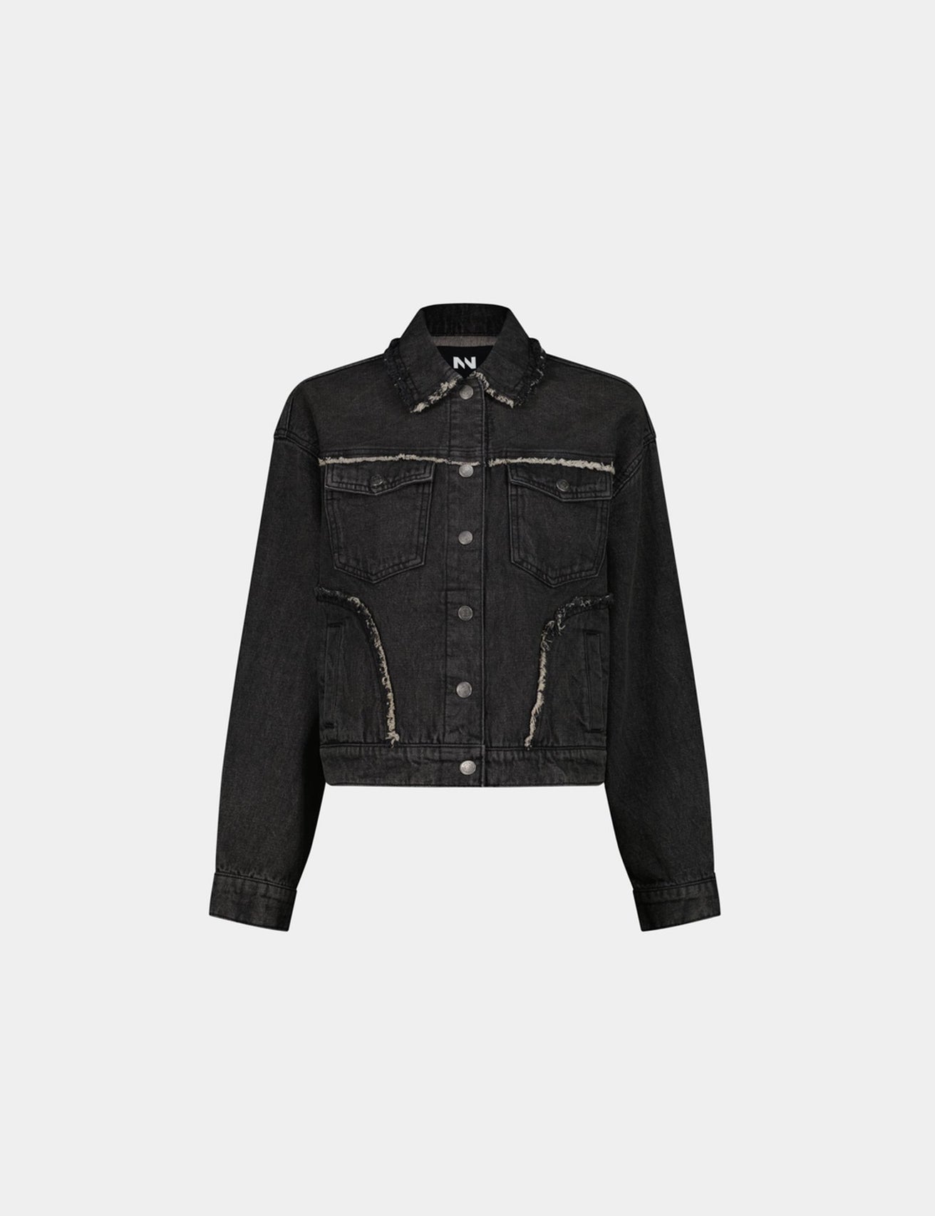 Veste en jean noire - Image 5