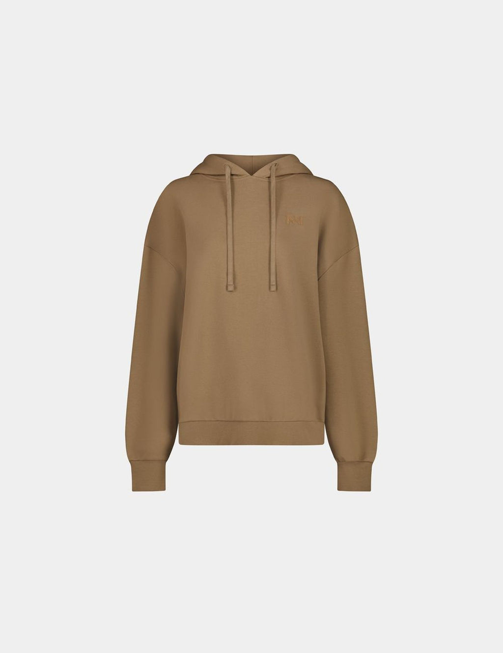 Sweat oversize à capuche NN brodé marron clair