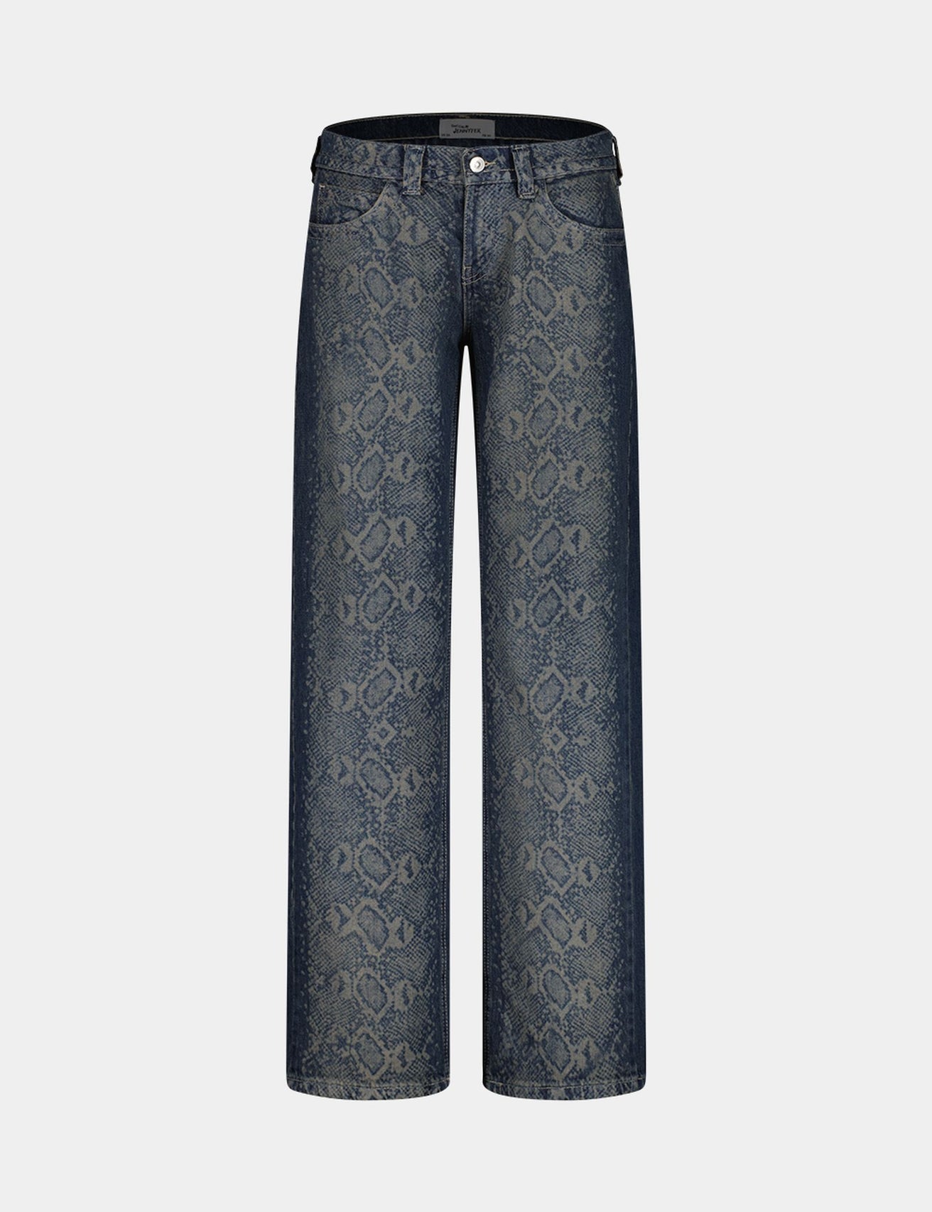 Jean Straight Taille Basse bleu - Image 5