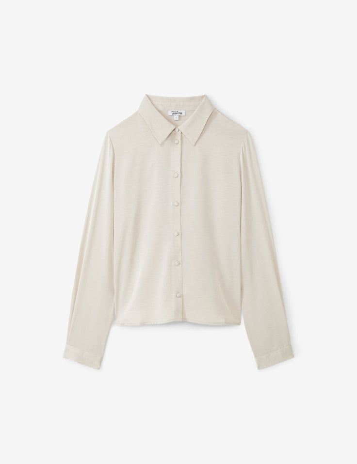 Chemise fluide crème