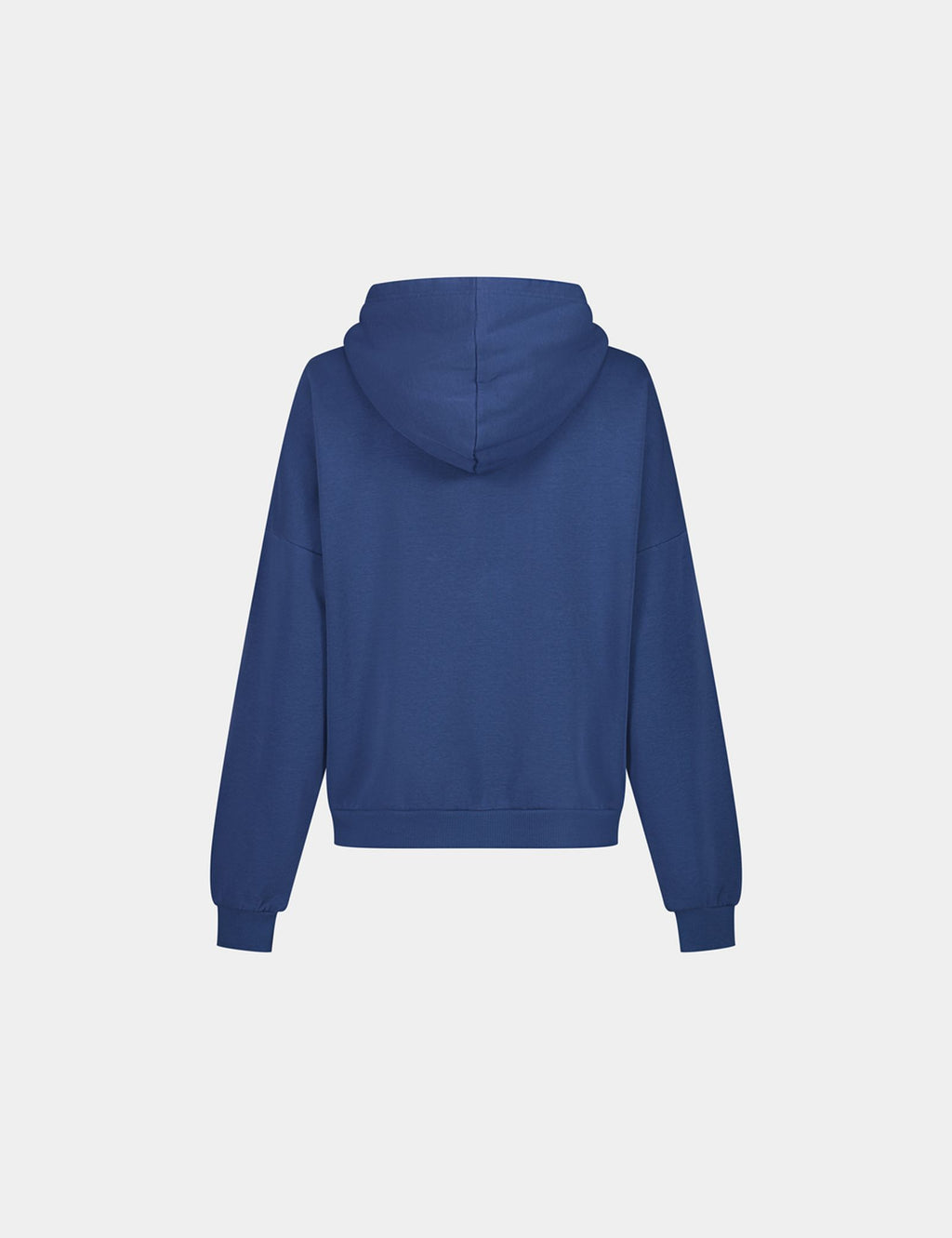 Sweat à capuche bleu jean