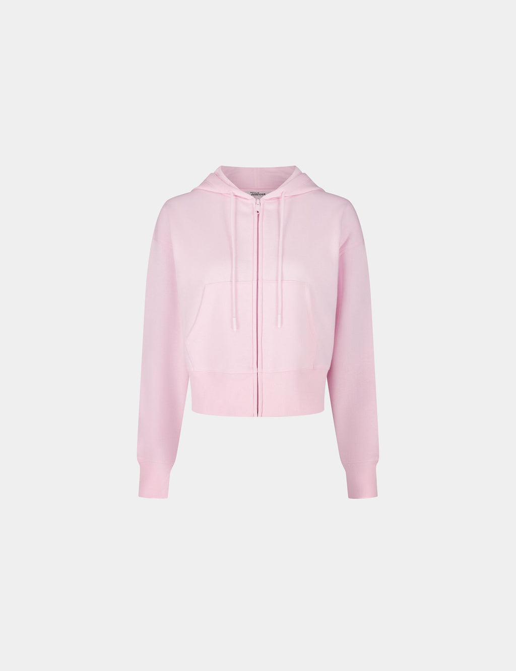 Gilet à capuche doux rose